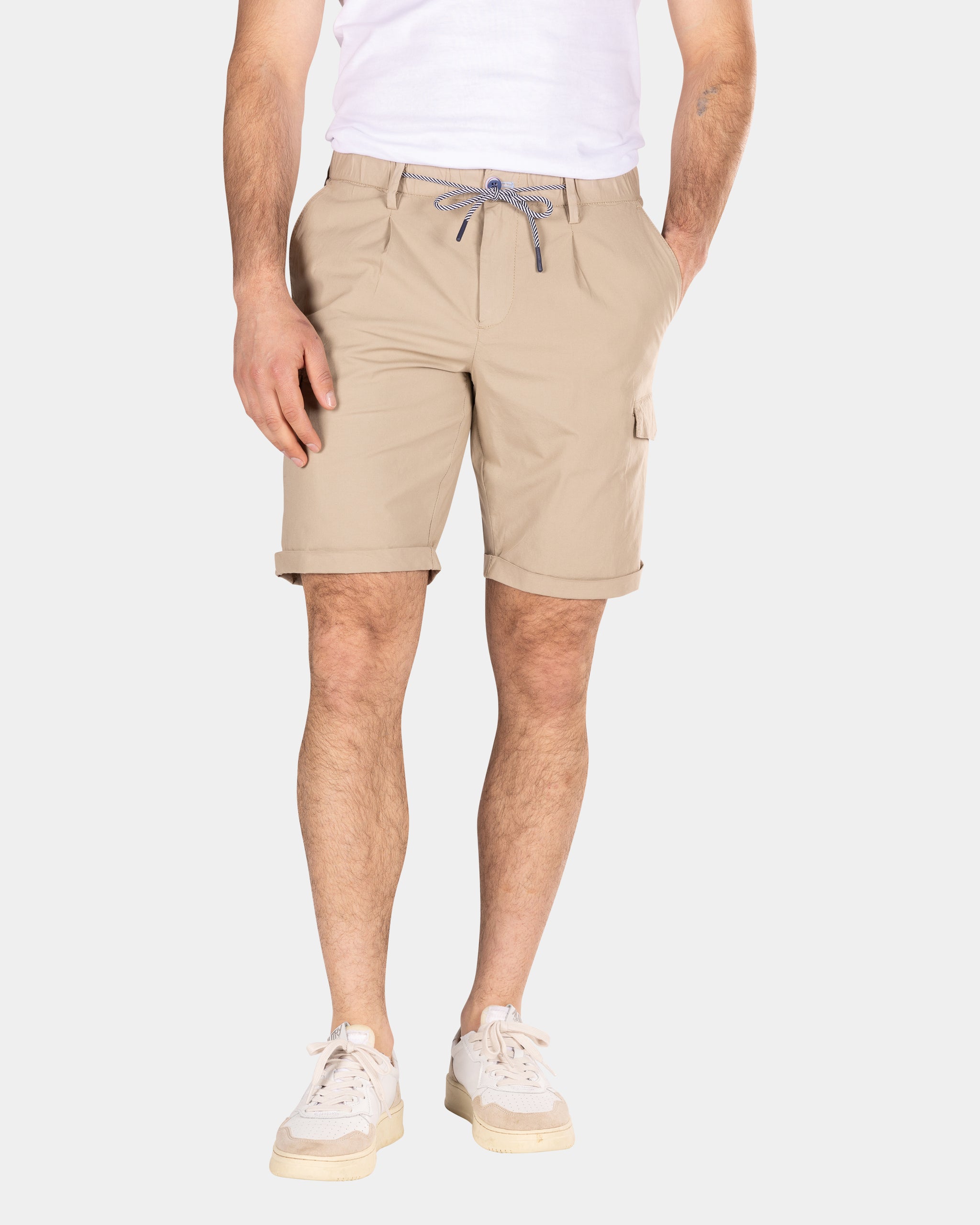 Korte cargo broek - Shimmering Sand Korte cargo broek - Shimmering Sand