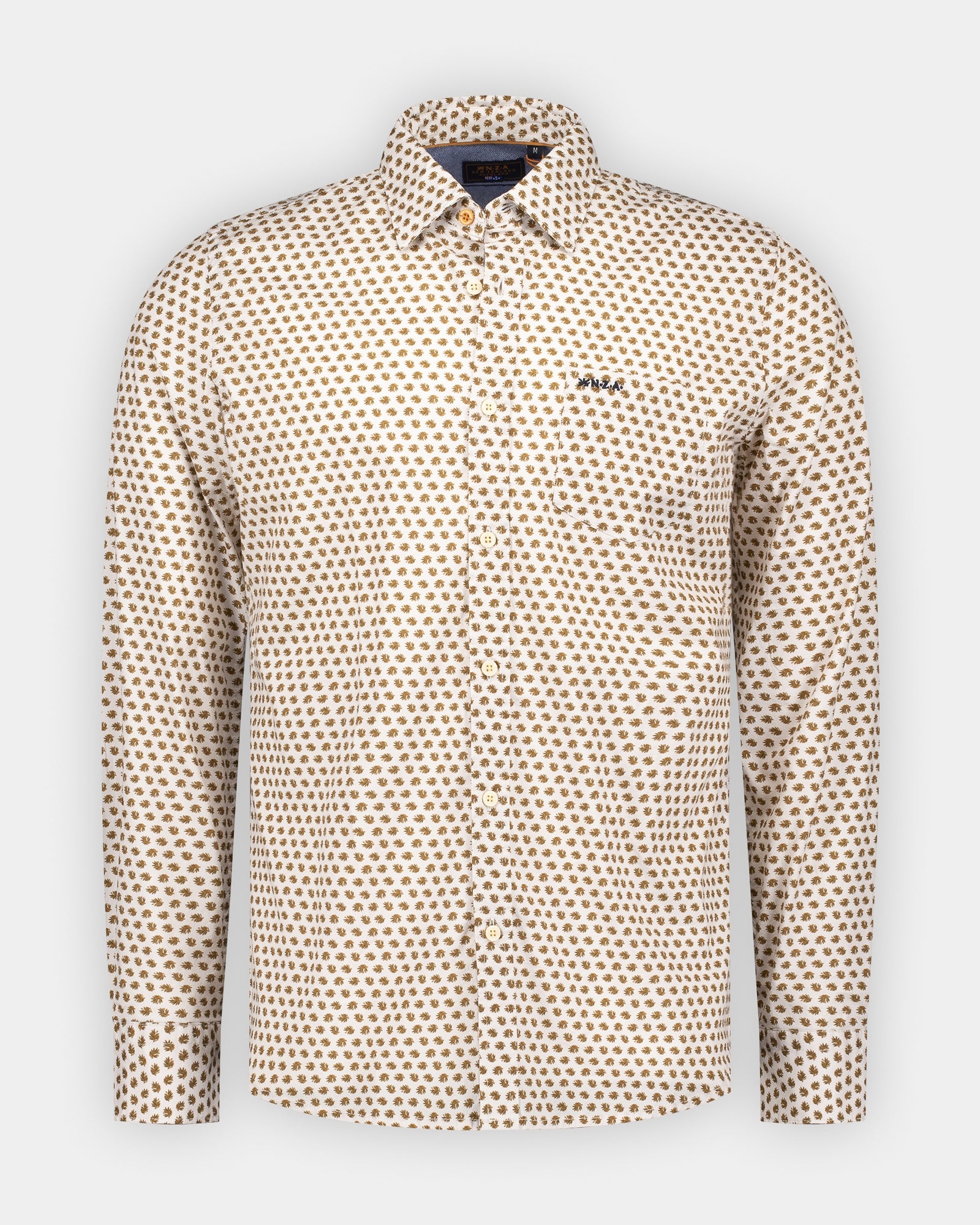 Chemise en coton écru stretch Chemise en coton écru stretch