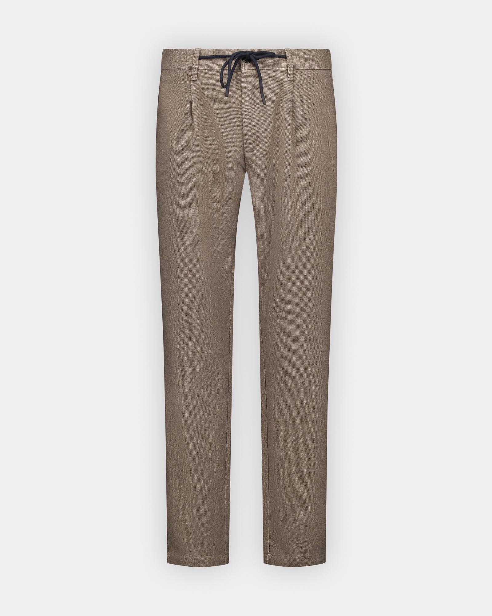 Brown cotton stretch trousers Brown cotton stretch trousers