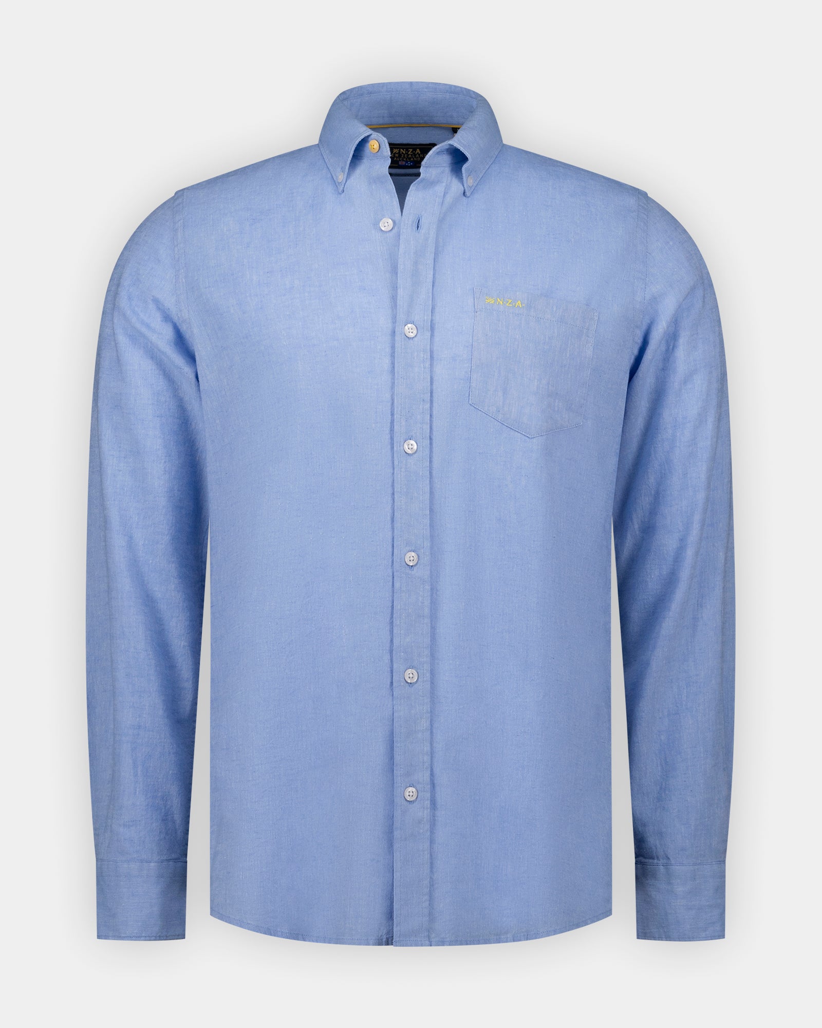 Chemise en lin bleu clair Chemise en lin bleu clair