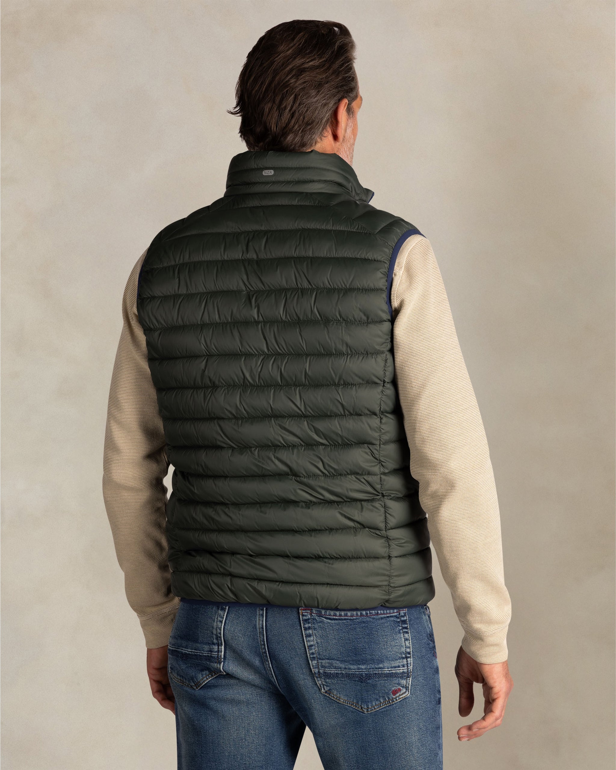 Green padded vest Green padded vest