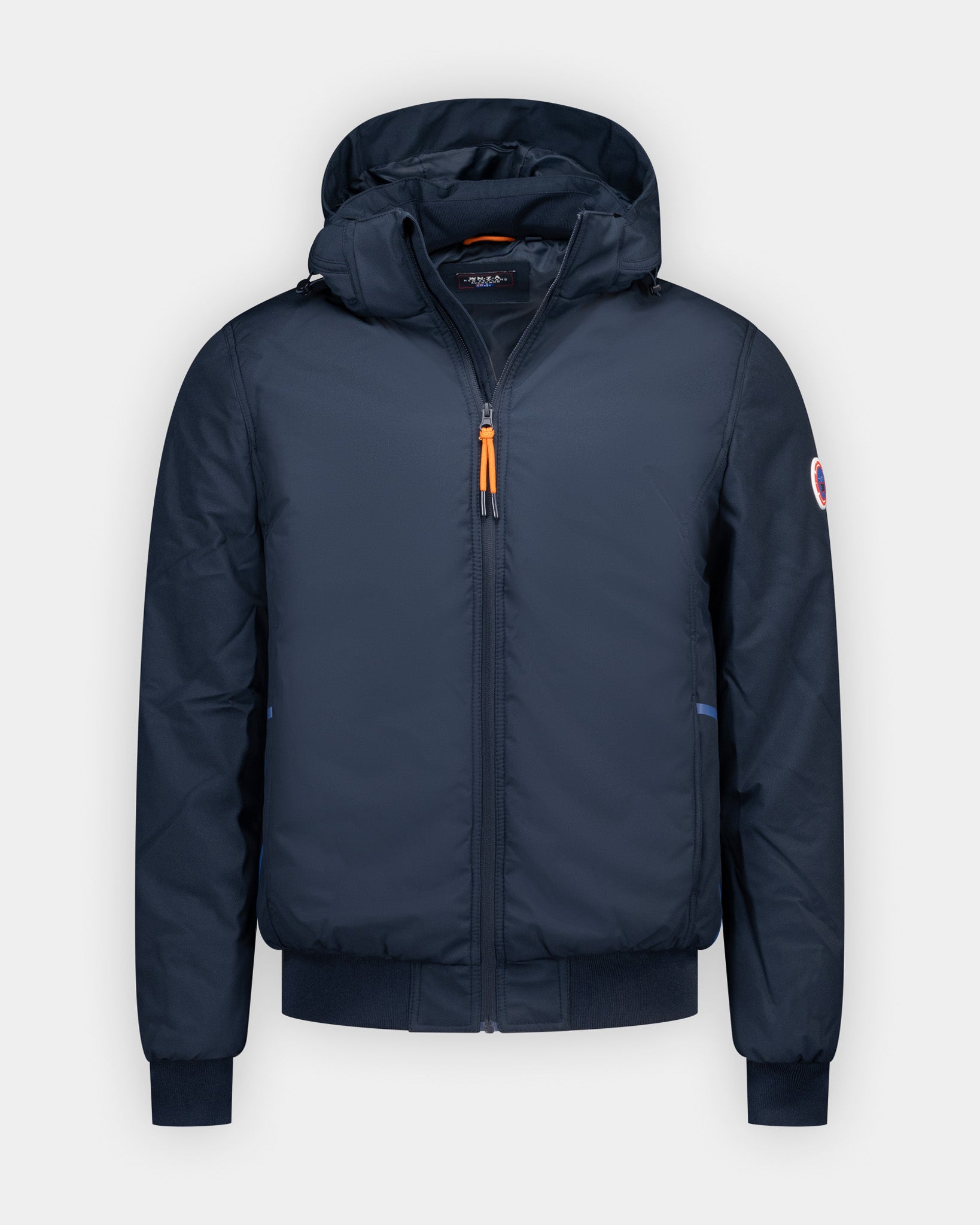 Blauwe jas met stretch Blauwe jas met stretch