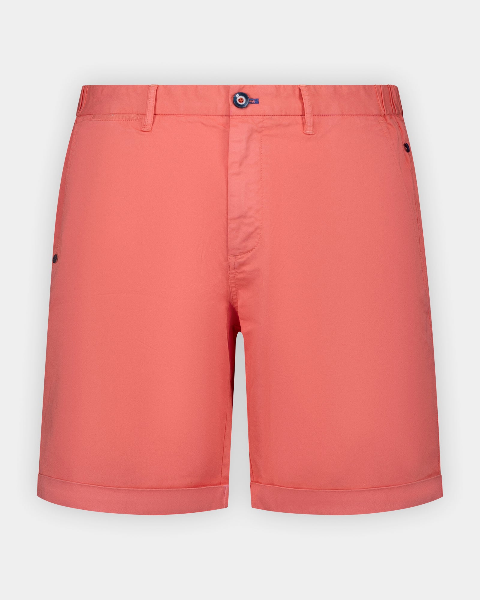 Rosa Stretch-Baumwoll-Chino-Shorts Rosa Stretch-Baumwoll-Chino-Shorts