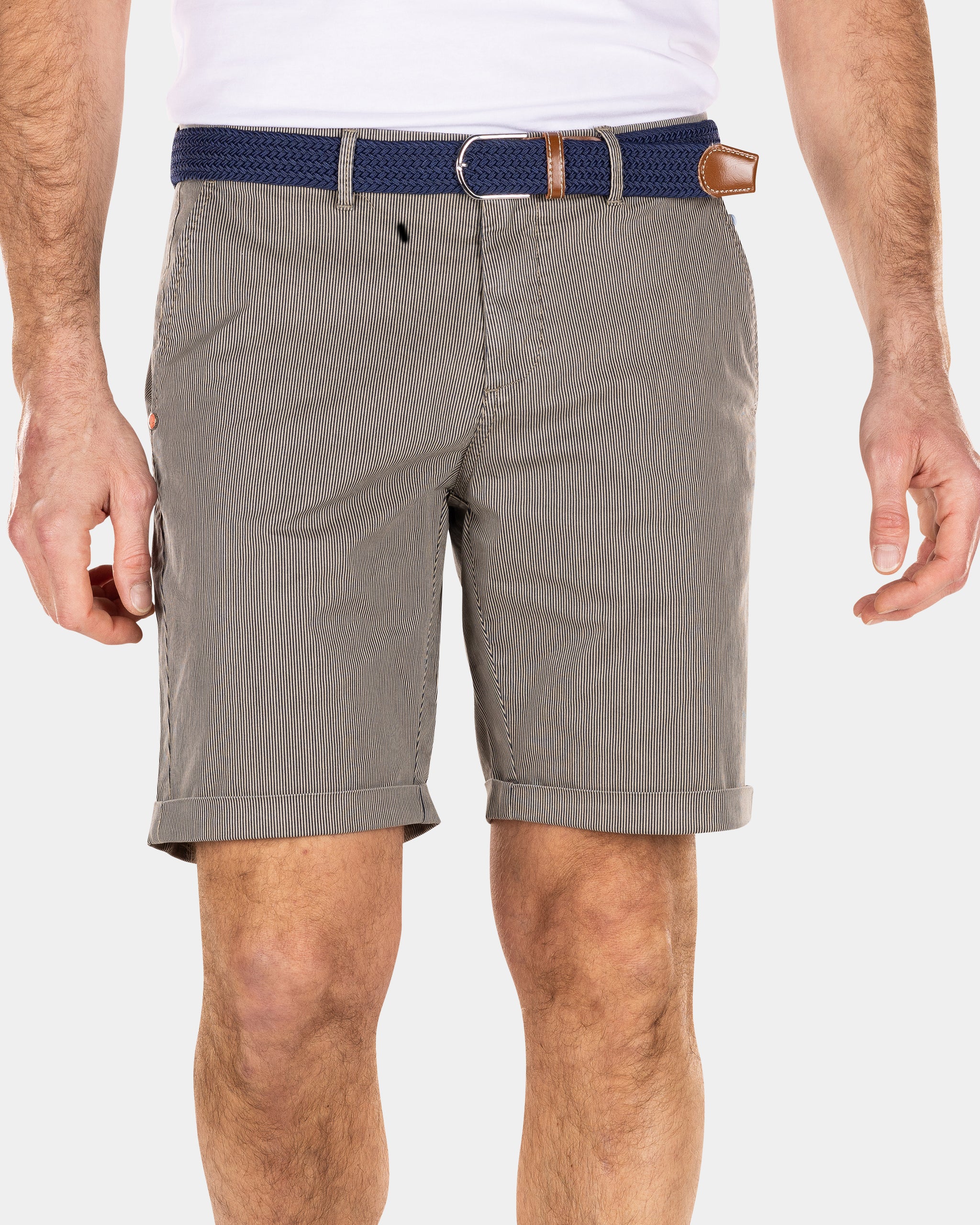 Korte chino met stretch - Shimmering Sand Korte chino met stretch - Shimmering Sand