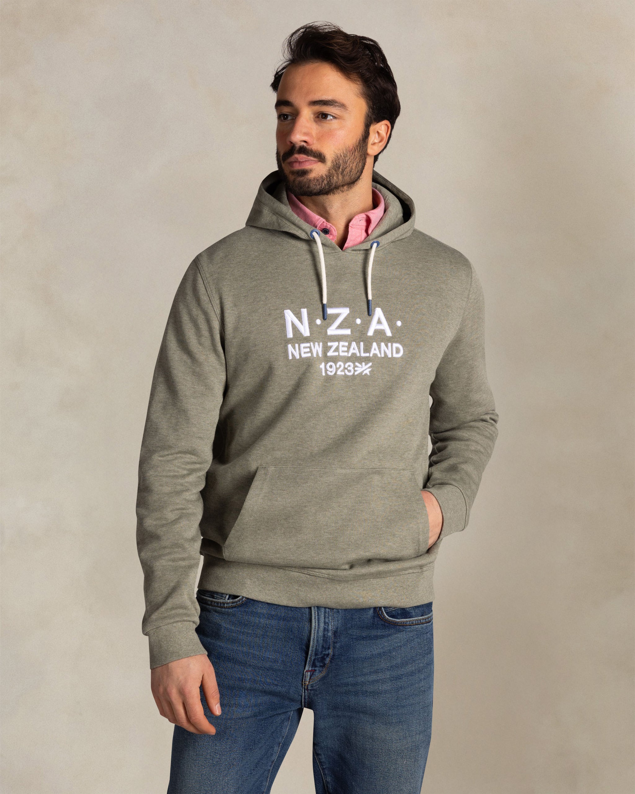 Groene katoenen hoodie Groene katoenen hoodie