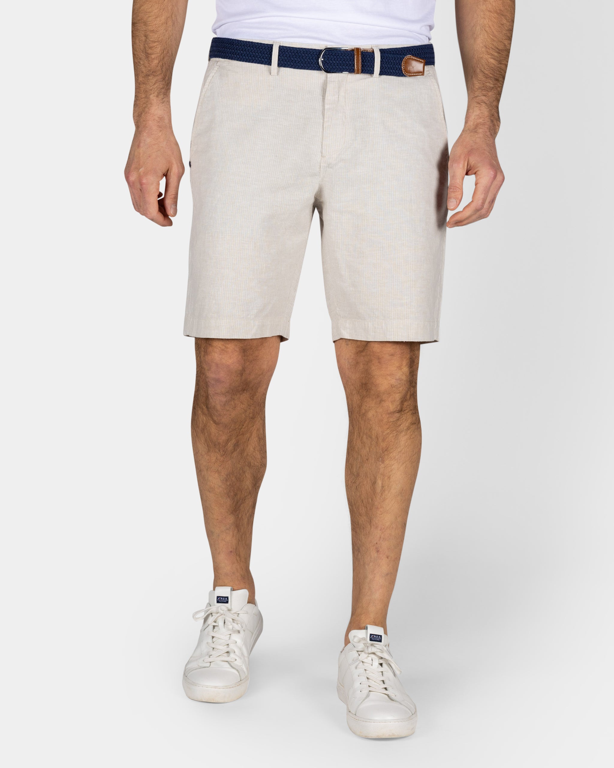 Beige linnen cargo short Beige linnen cargo short