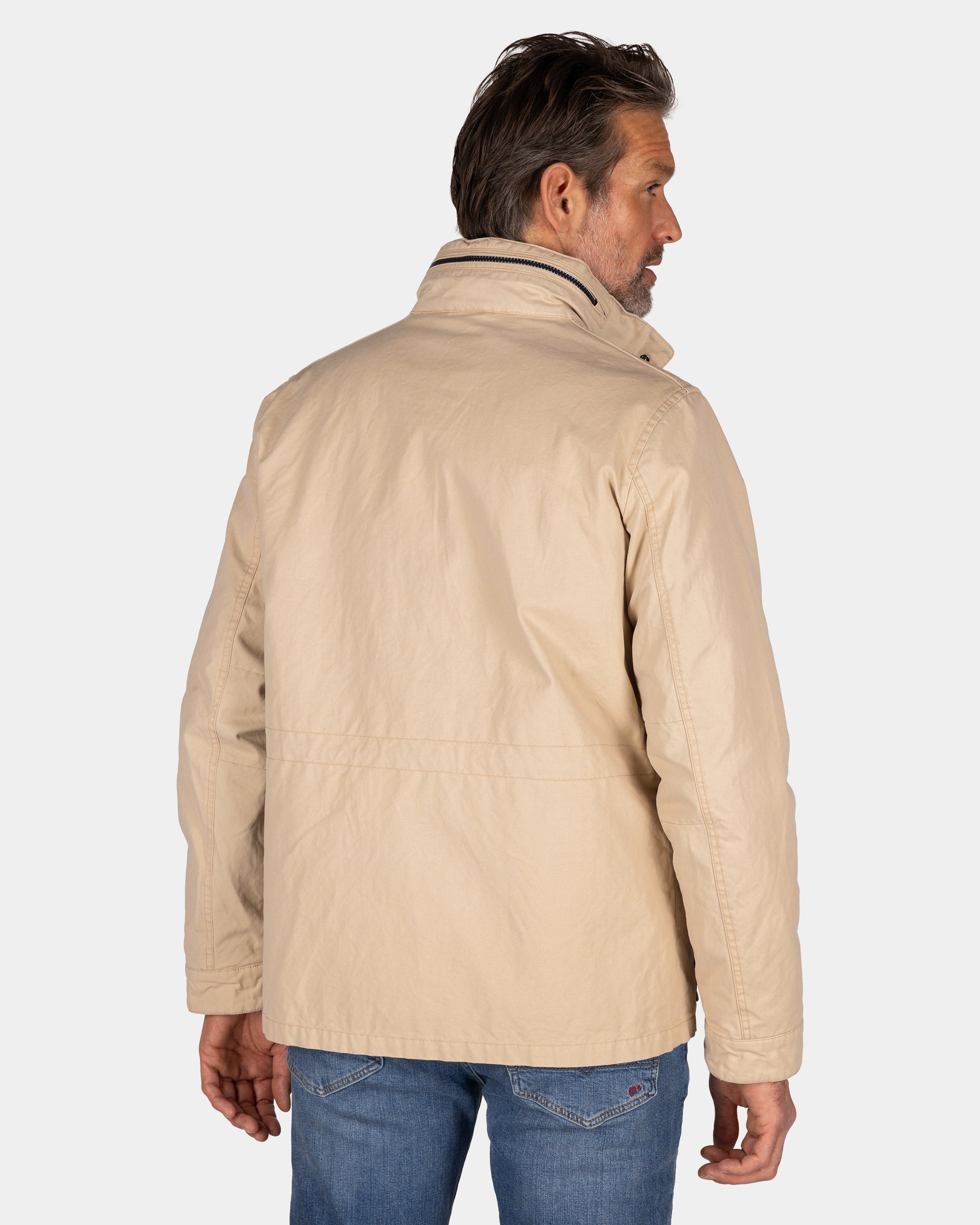 Beige fieldjacket Beige fieldjacket
