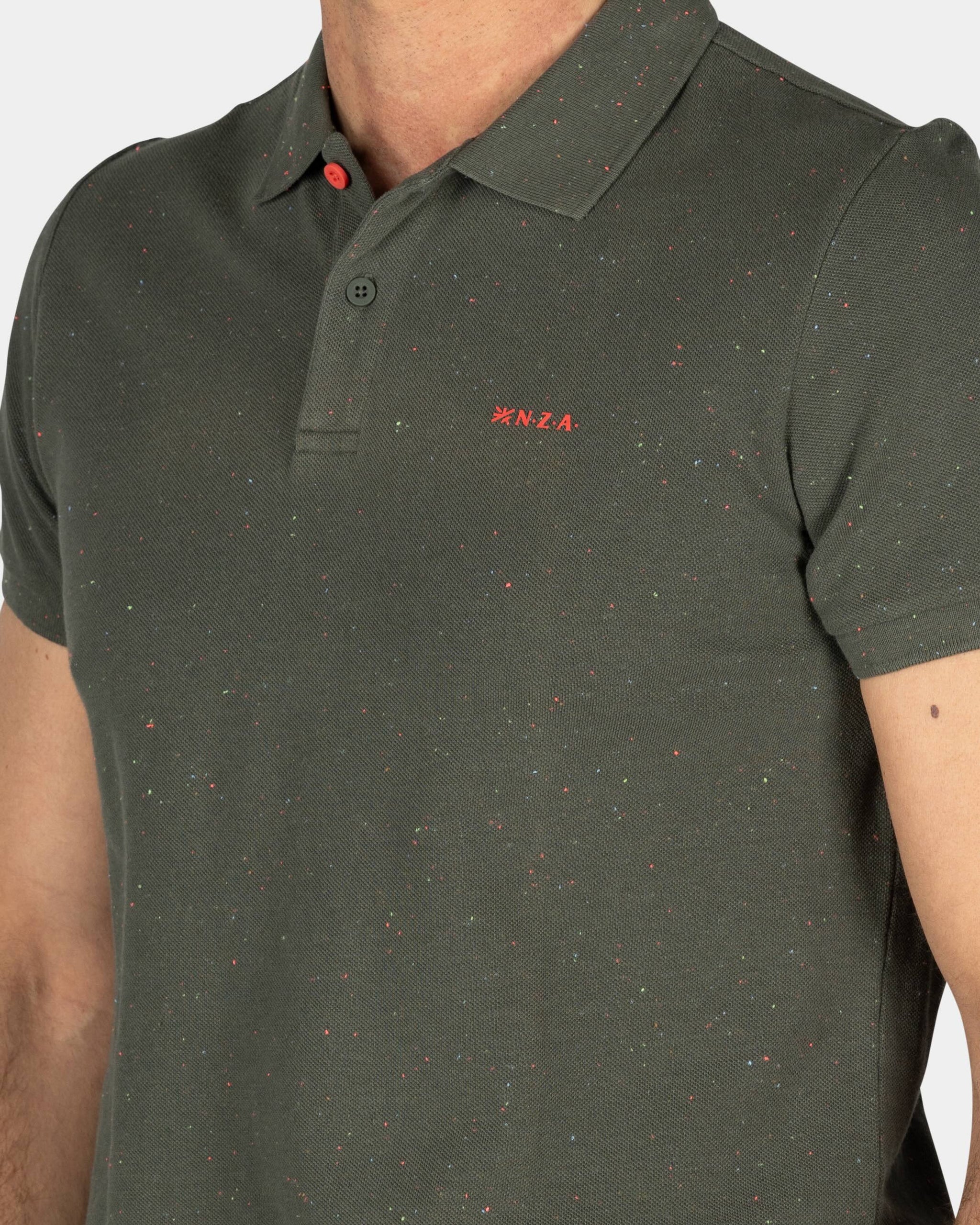 Groenen katoenen polo Groenen katoenen polo