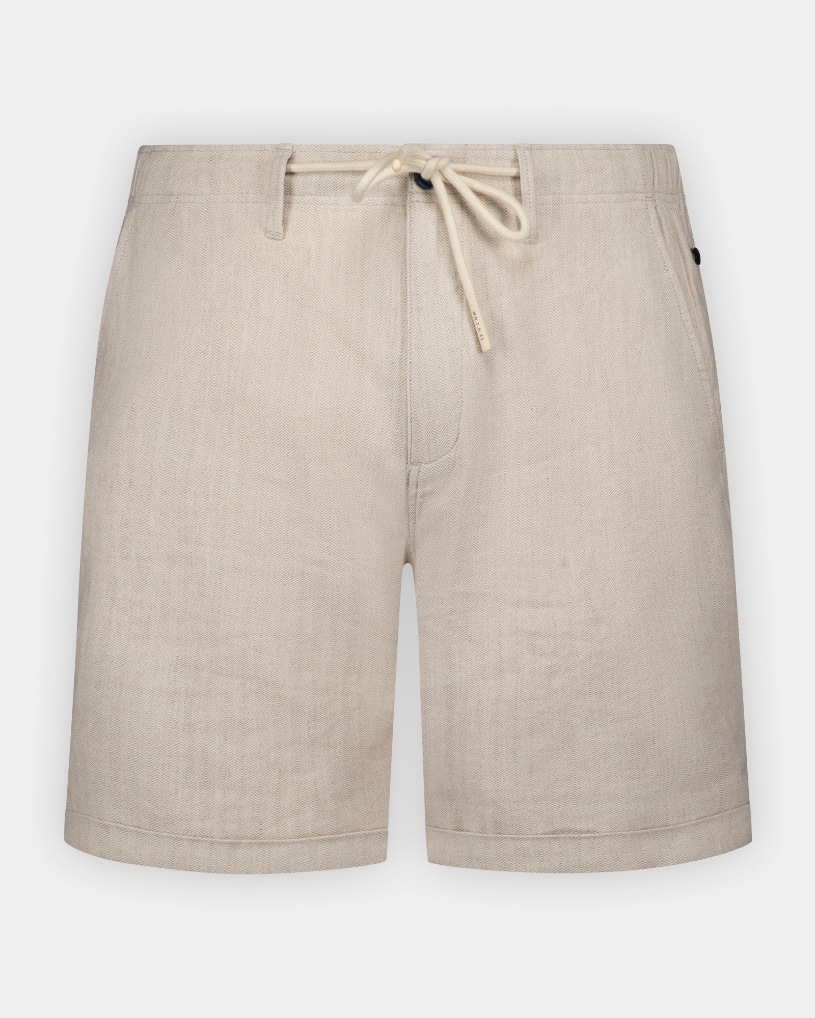 Ecru linen chino shorts Ecru linen chino shorts