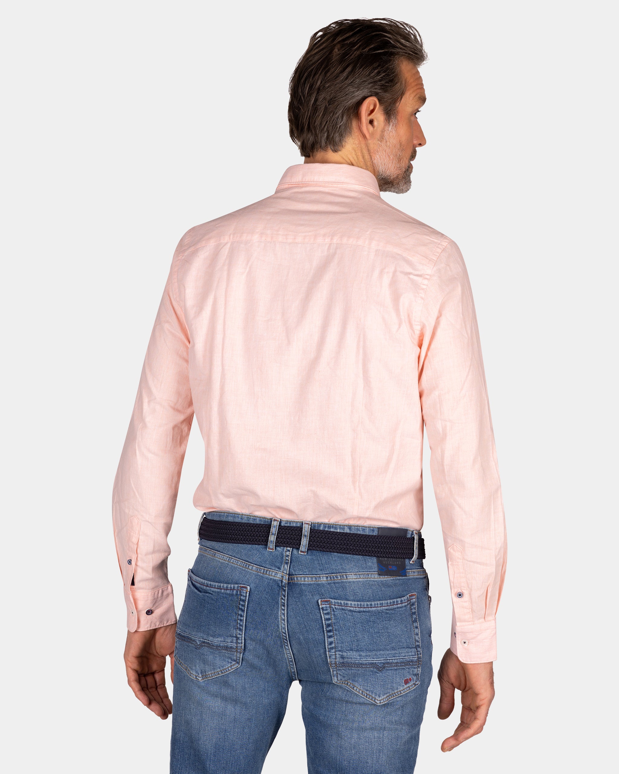 Light pink solid cotton shirt Light pink solid cotton shirt