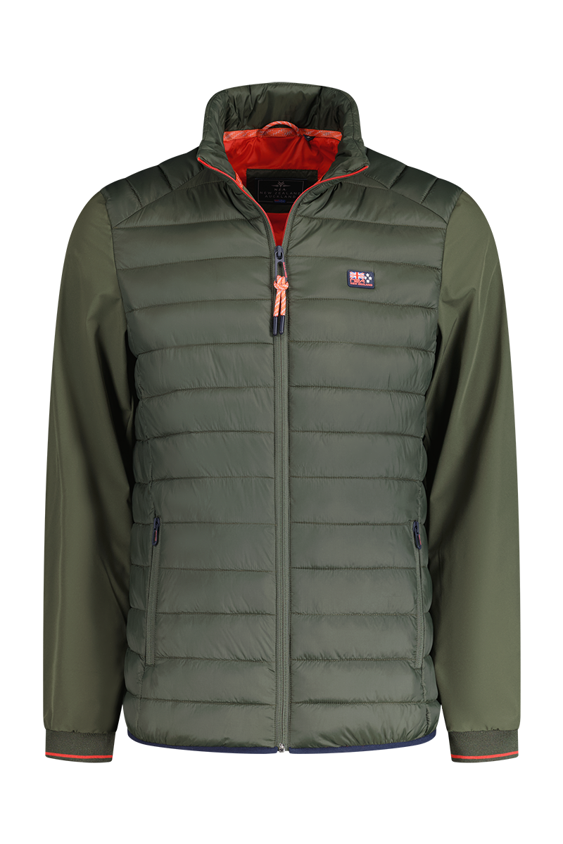 Gewatteerde jas met softshell - Jacket Army Gewatteerde jas met softshell - Jacket Army