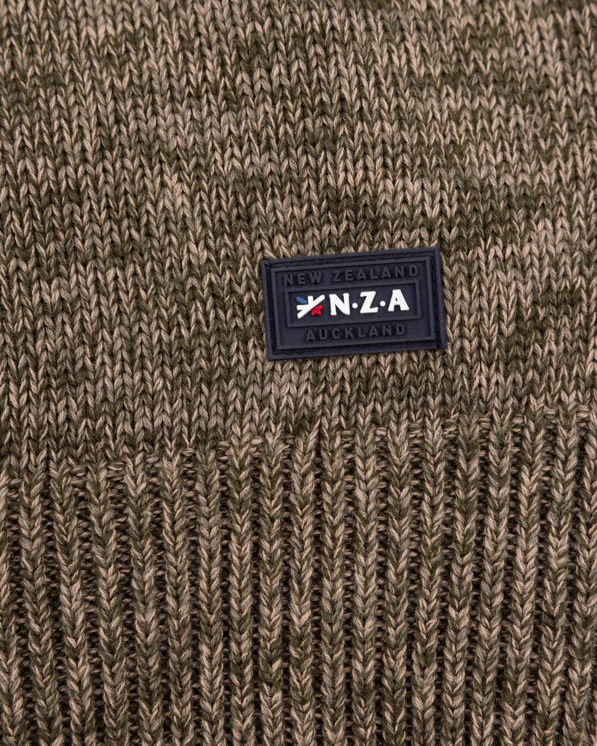 Green cotton half zip Green cotton half zip