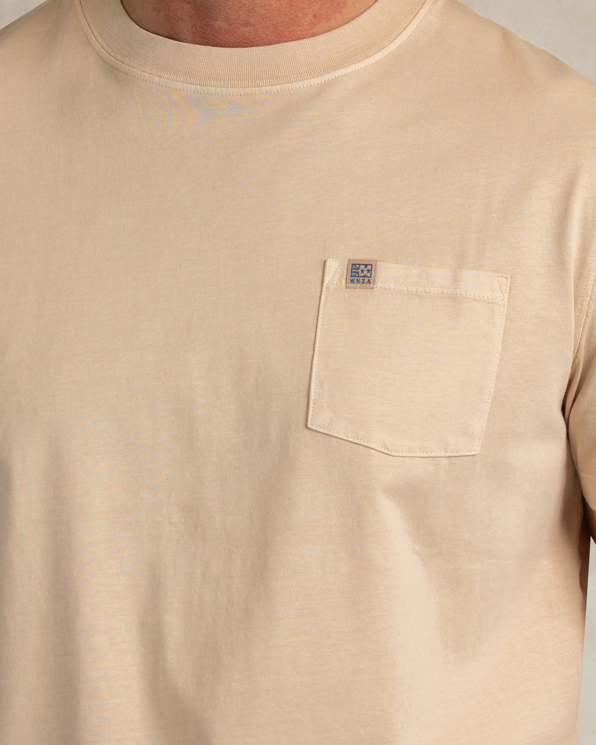 T-shirt en coton 100% écru T-shirt en coton 100% écru