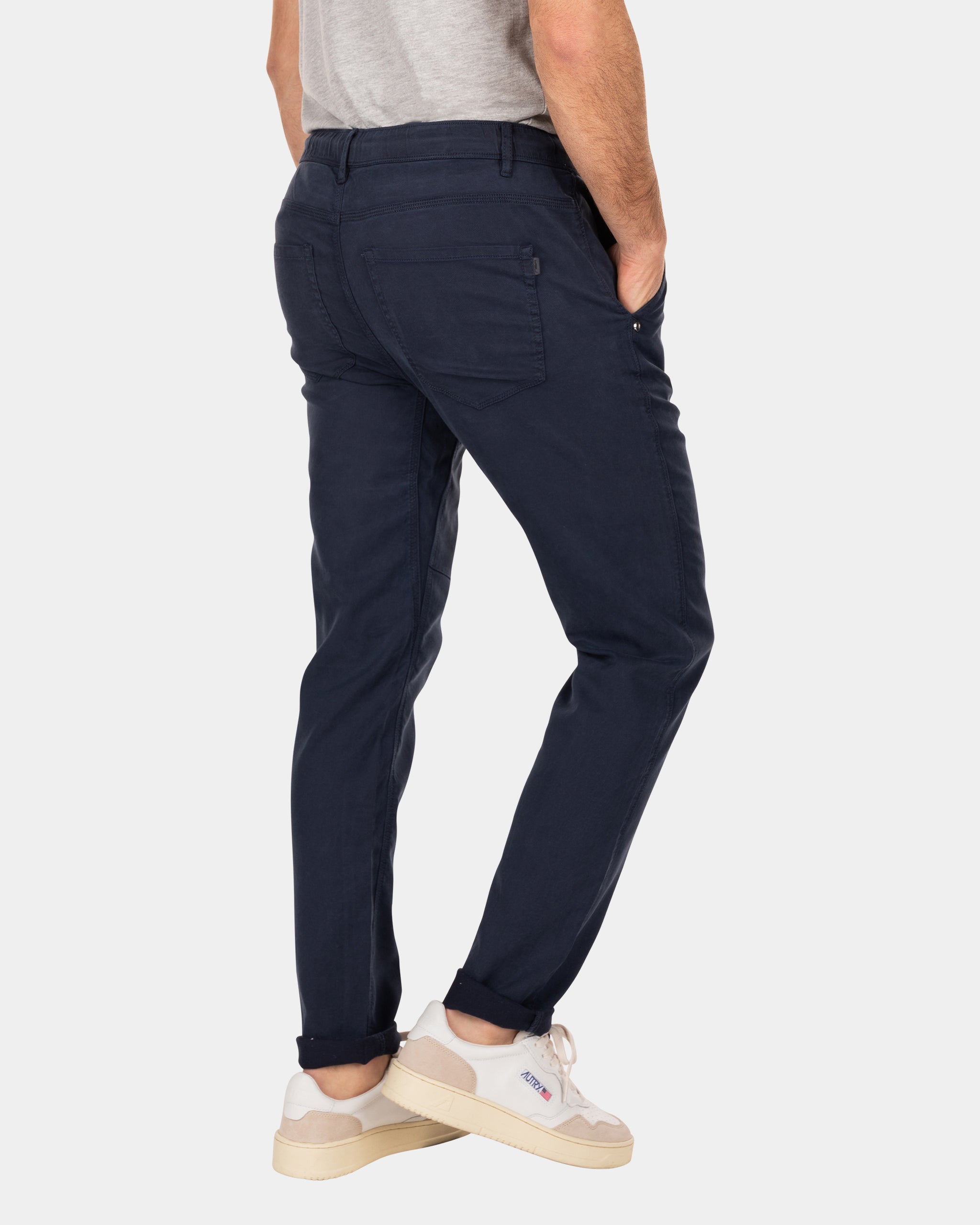 Sportive solid coloured chino - Traditional Navy Sportive solid coloured chino - Traditional Navy