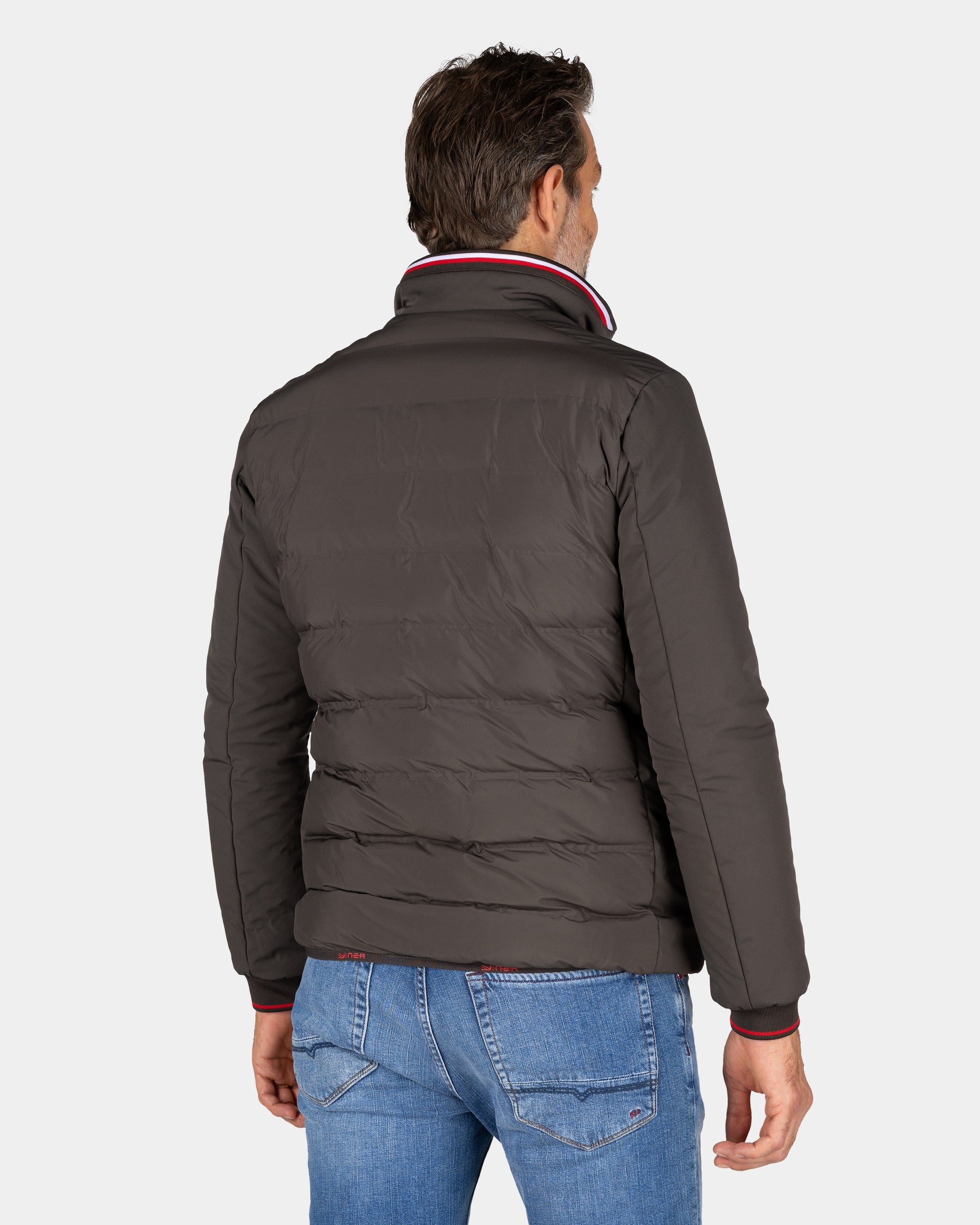 Bruin polyester bomberjack - Mud Bruin polyester bomberjack - Mud