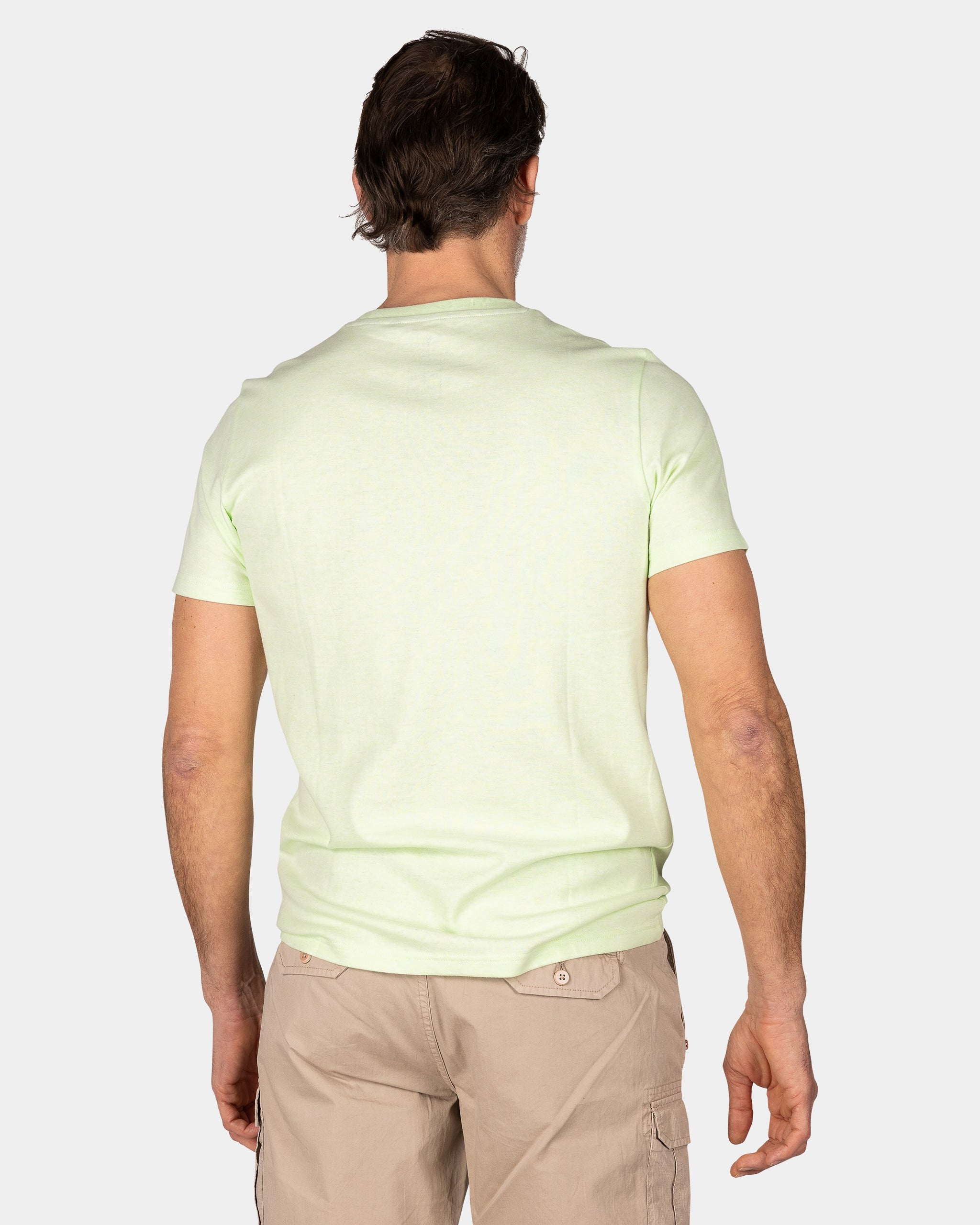 Mint Green Solid T-Shirt Made from Organic Cotton Mint Green Solid T-Shirt Made from Organic Cotton