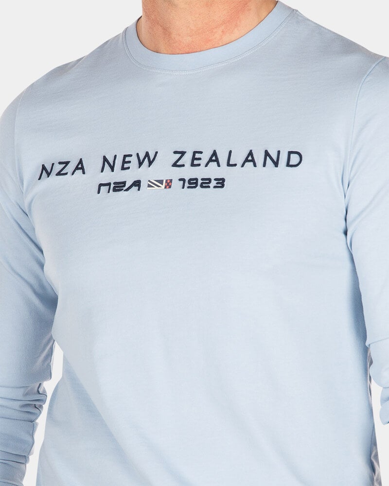 Manga larga de algodón - Universal Blue Manga larga de algodón - Universal Blue