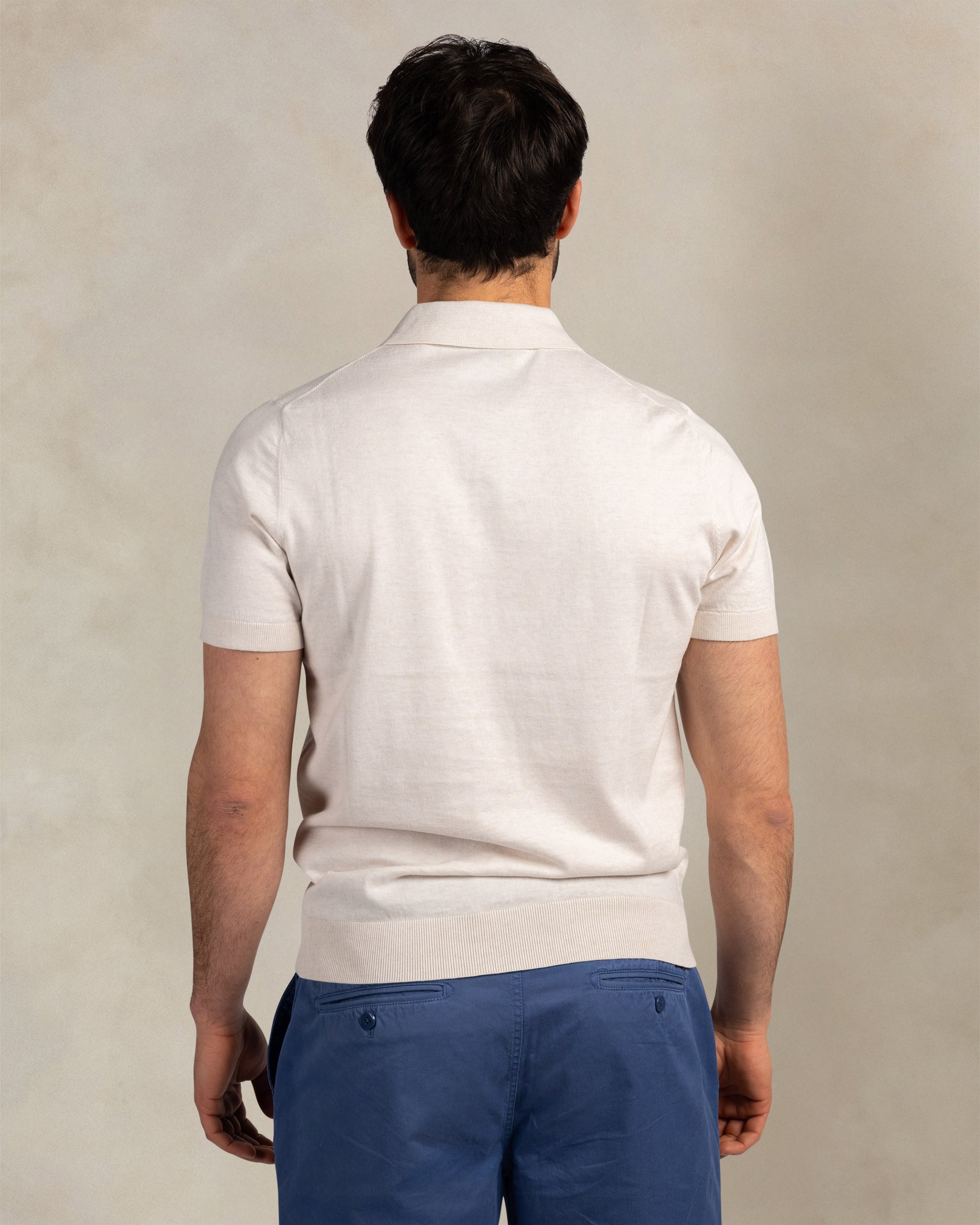 Polo ecru 100% algodón Polo ecru 100% algodón