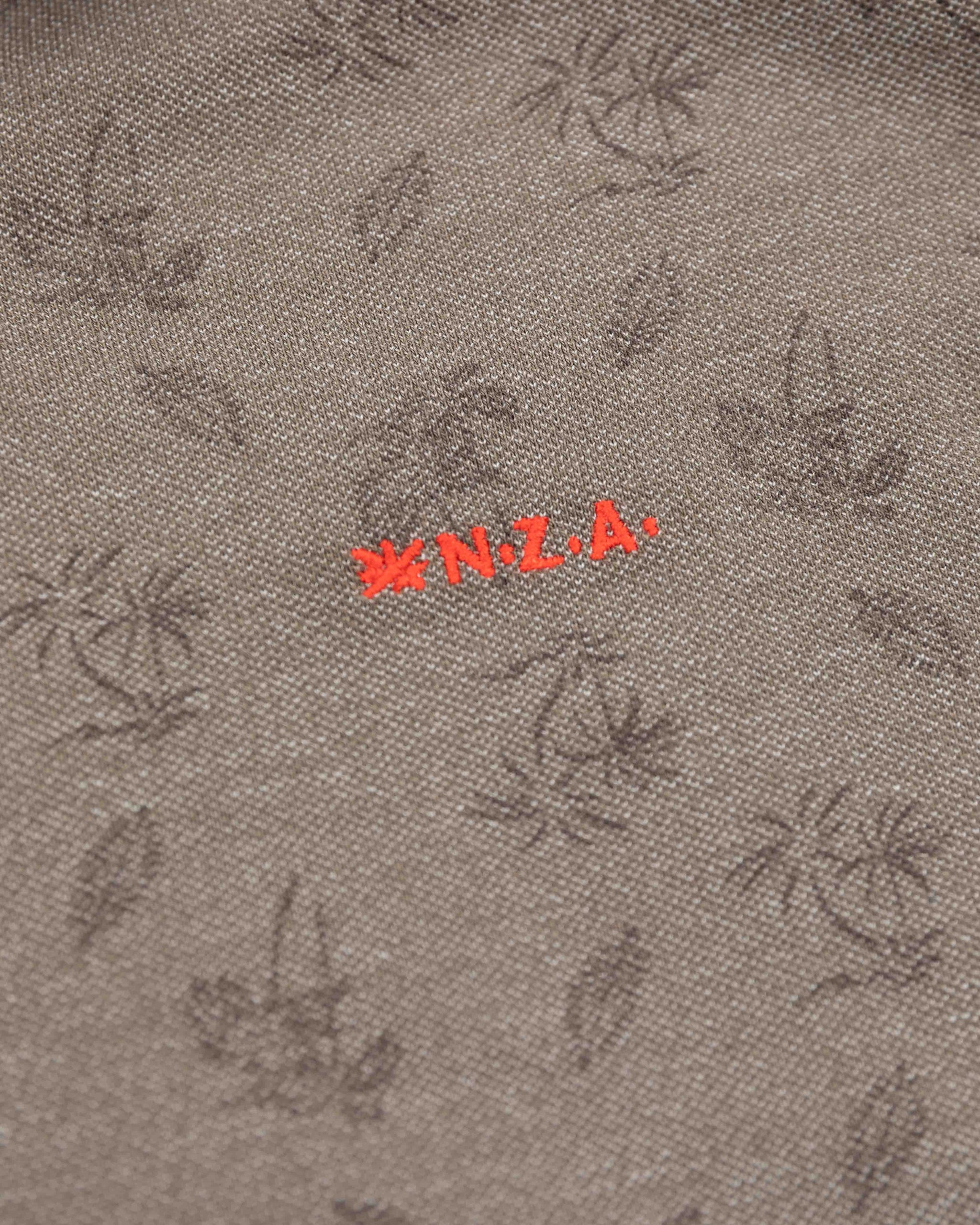 Graues Hemd mit Blumendruck - Misty Army Graues Hemd mit Blumendruck - Misty Army