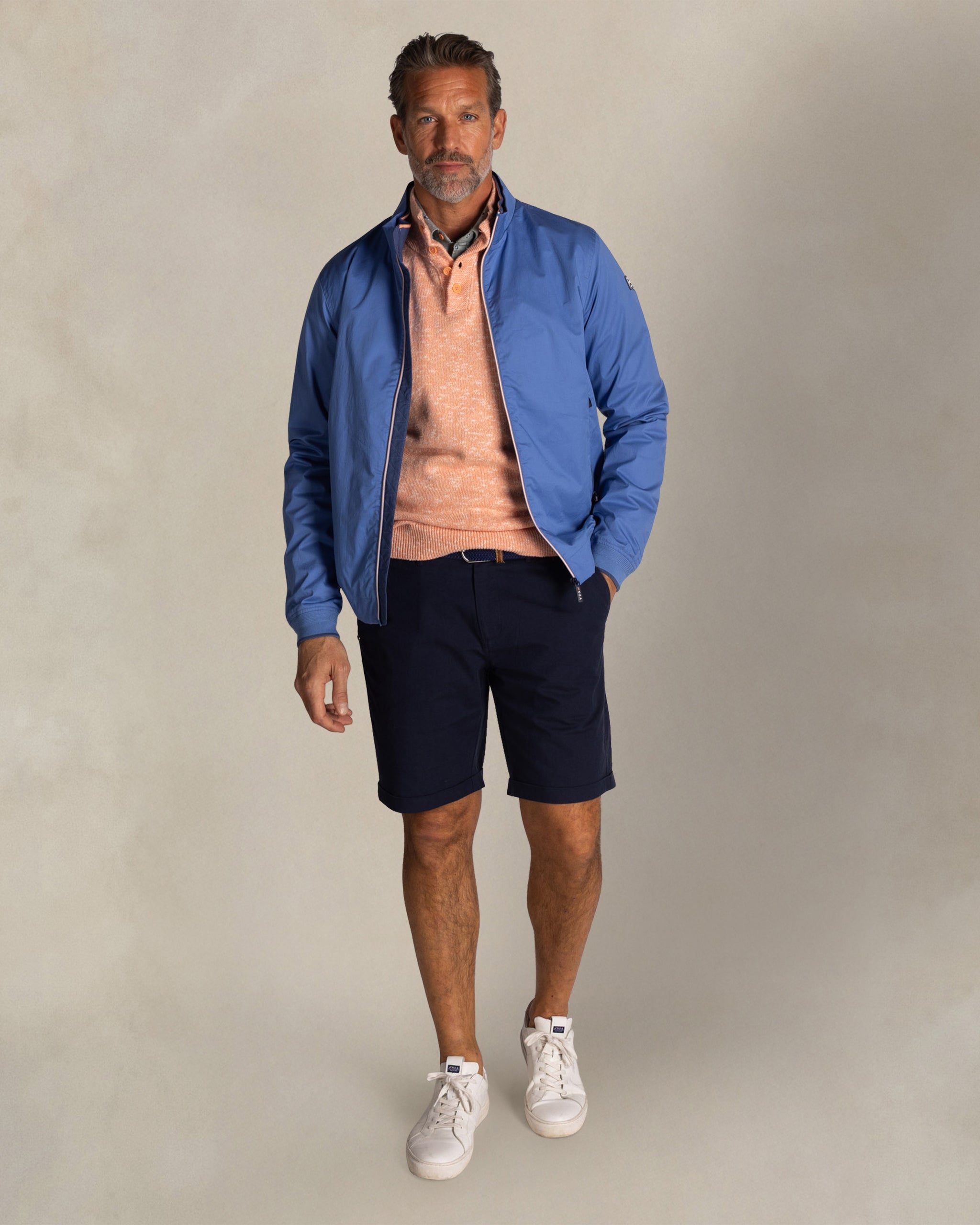 Blue cotton jacket Blue cotton jacket