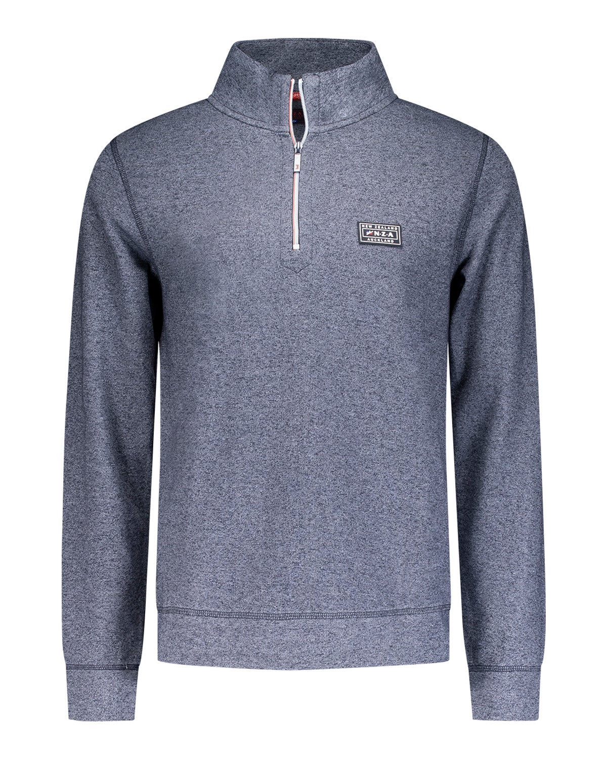 Sportieve donkerblauwe trui met halve rits - Winter Navy Sportieve donkerblauwe trui met halve rits - Winter Navy