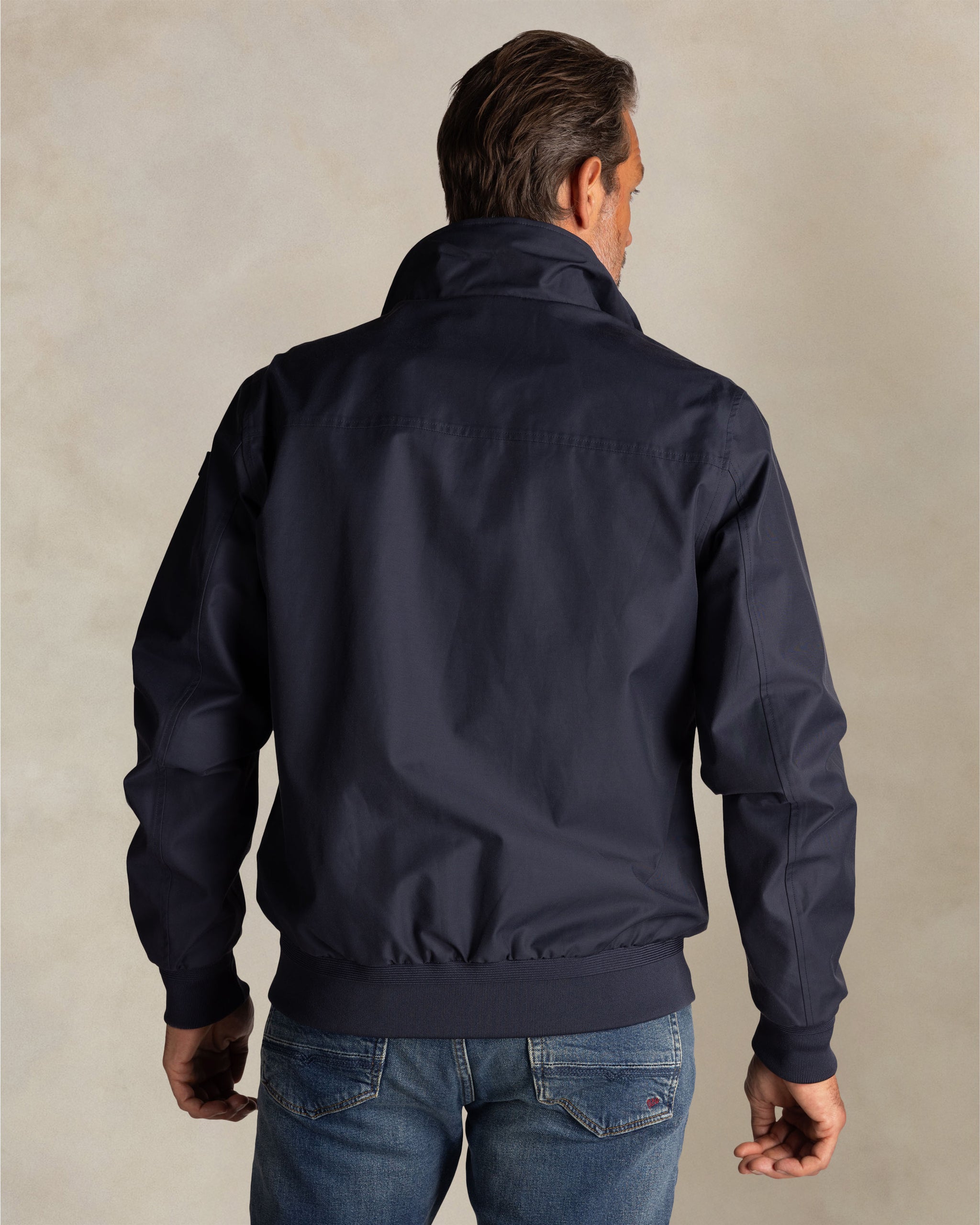 Veste en coton bleu Veste en coton bleu