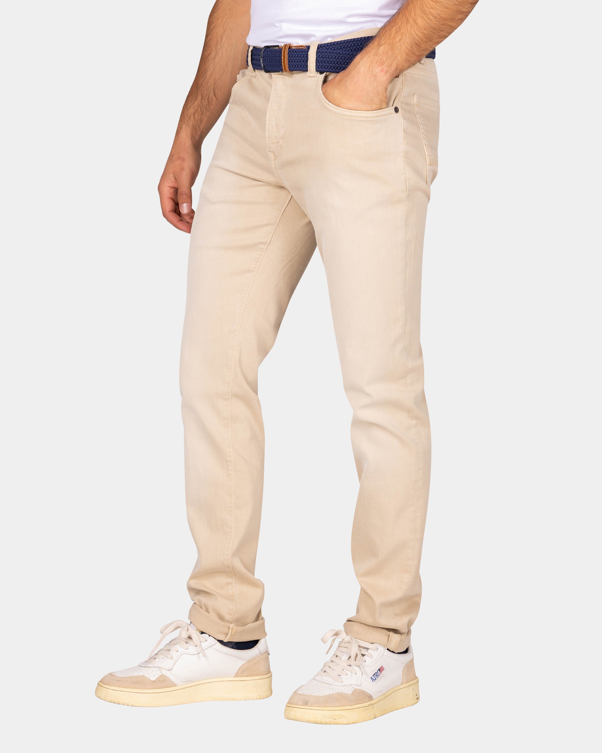 Ecru jeans met stretch - Shimmering Sand Ecru jeans met stretch - Shimmering Sand