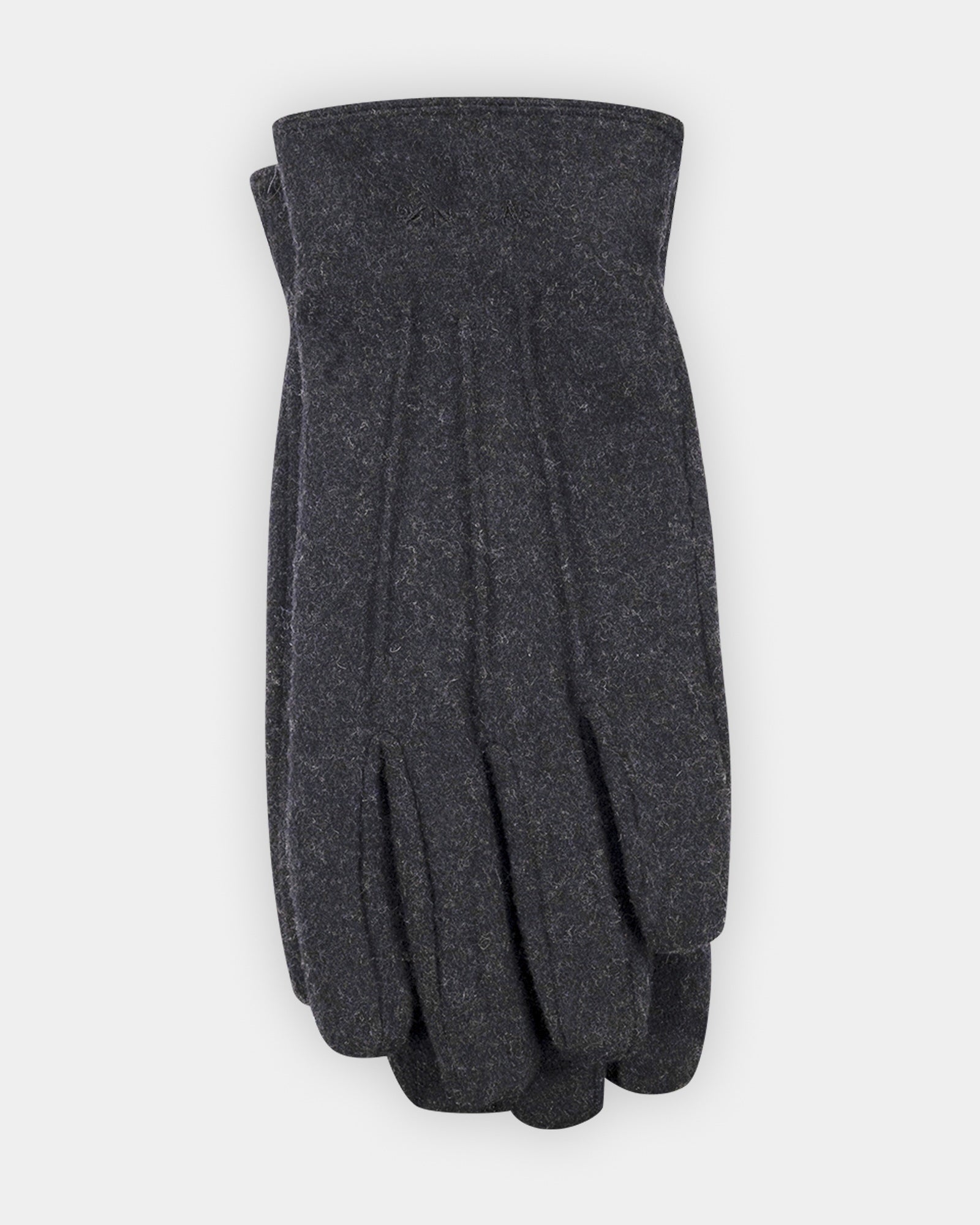Grijze wollen handschoenen → Gants en laine gris Grijze wollen handschoenen → Gants en laine gris