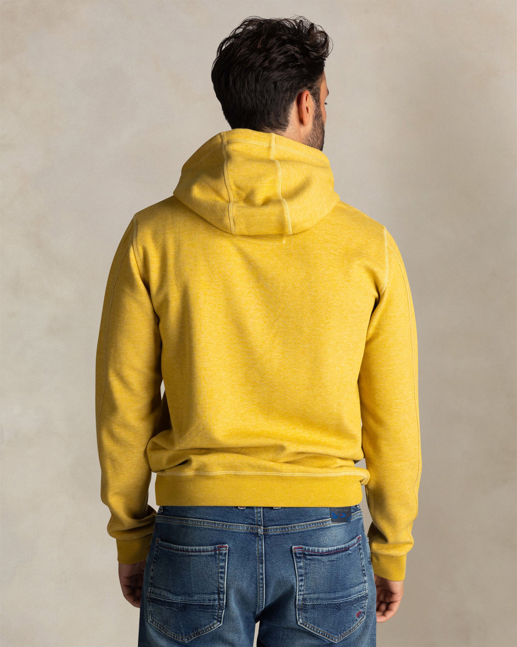 Yellow hoodie with print Yellow hoodie with print