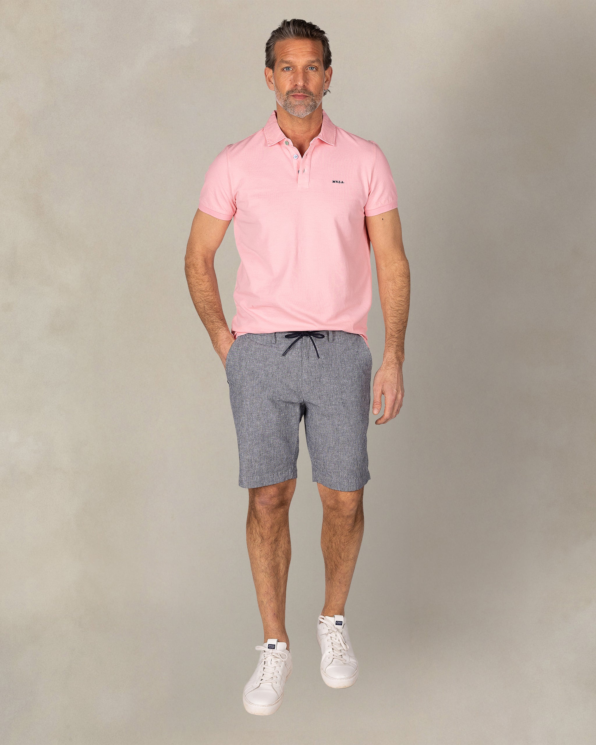 Polo rose clair 100% coton Polo rose clair 100% coton