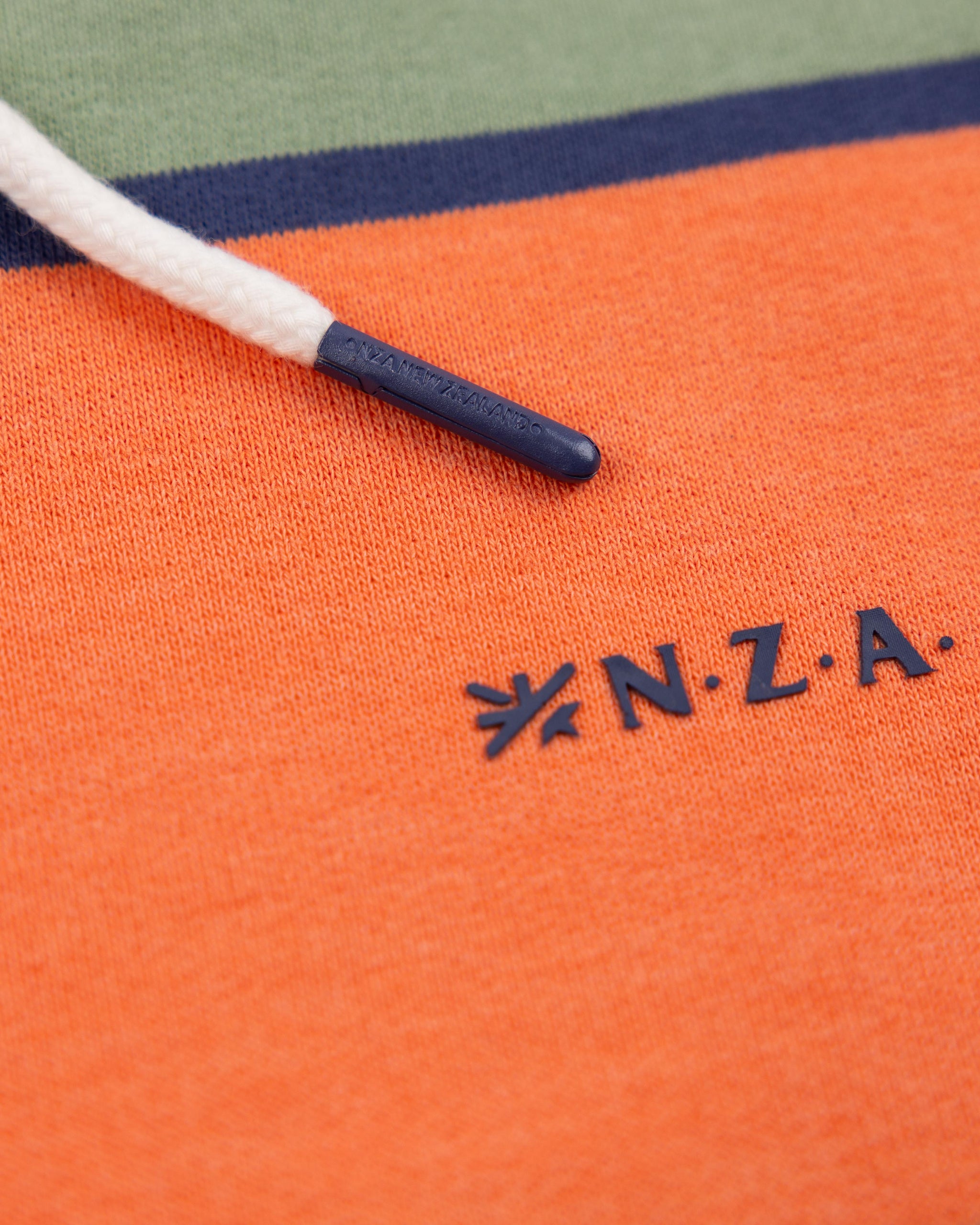 Oranje gestreepte hoodie Oranje gestreepte hoodie