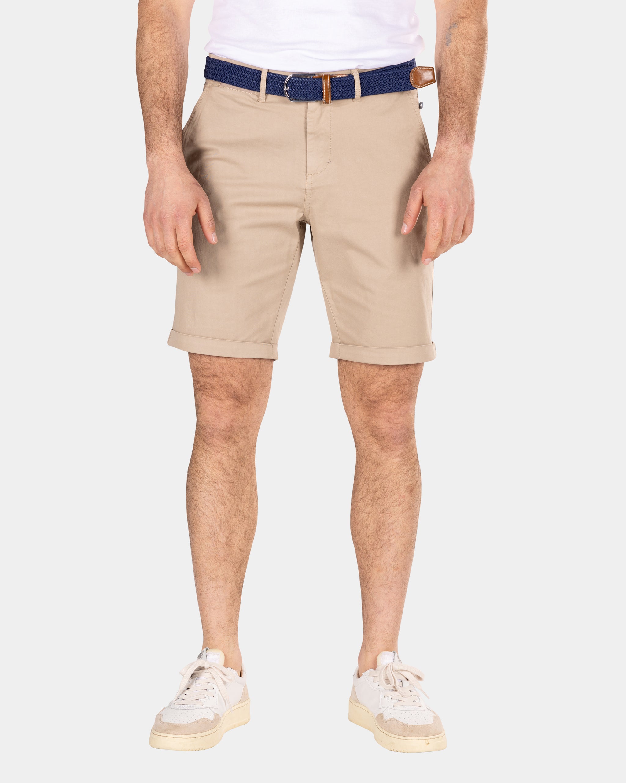 Short chino en coton - Shimmering Sand Short chino en coton - Shimmering Sand