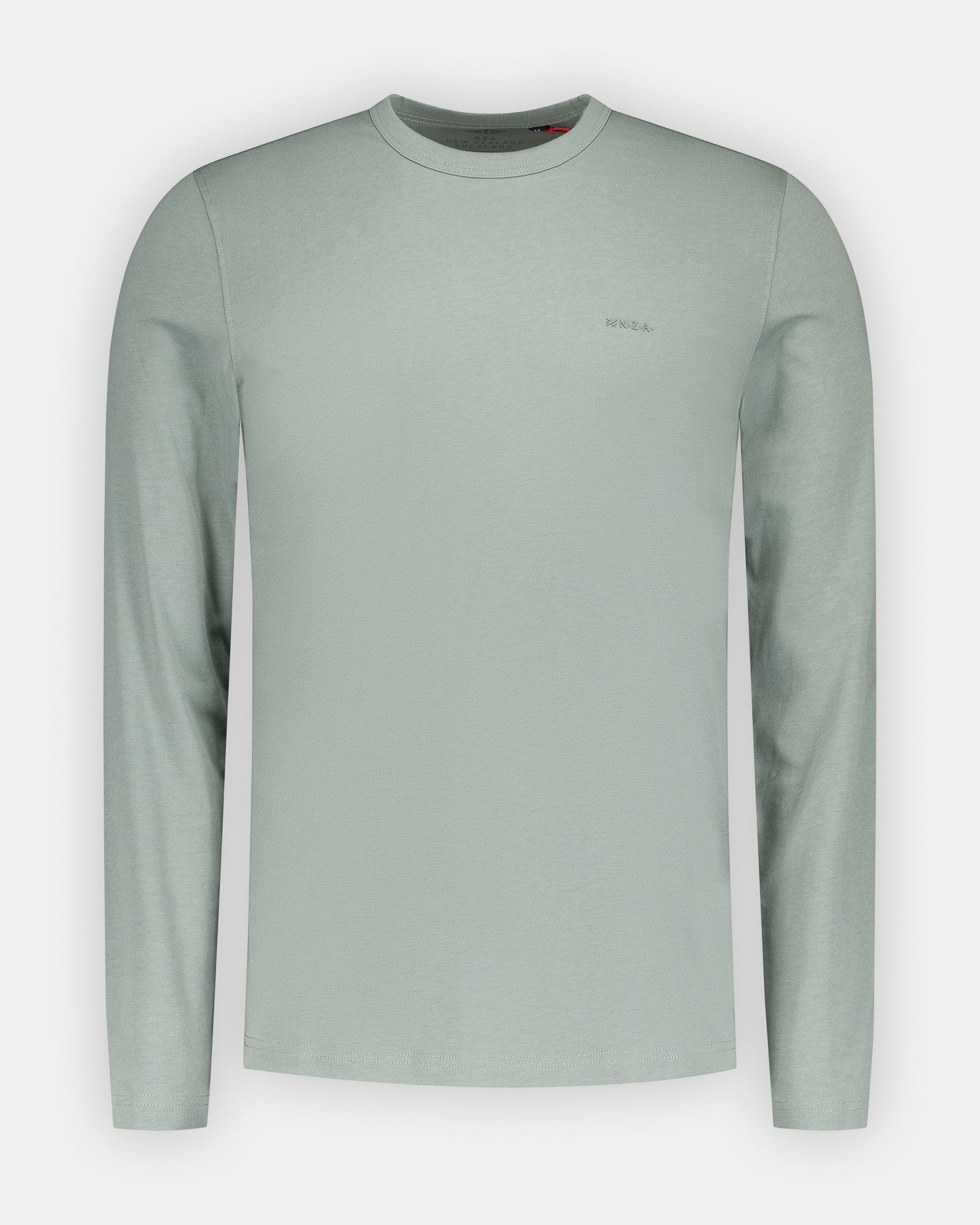 Groene katoenen longsleeve Groene katoenen longsleeve
