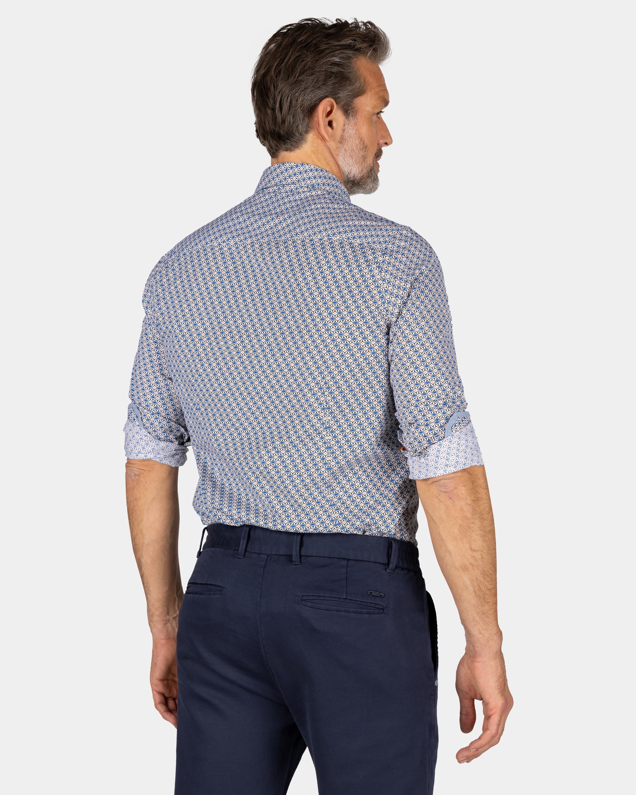 Camisa de algodón azul gris - Frozen Blue Camisa de algodón azul gris - Frozen Blue