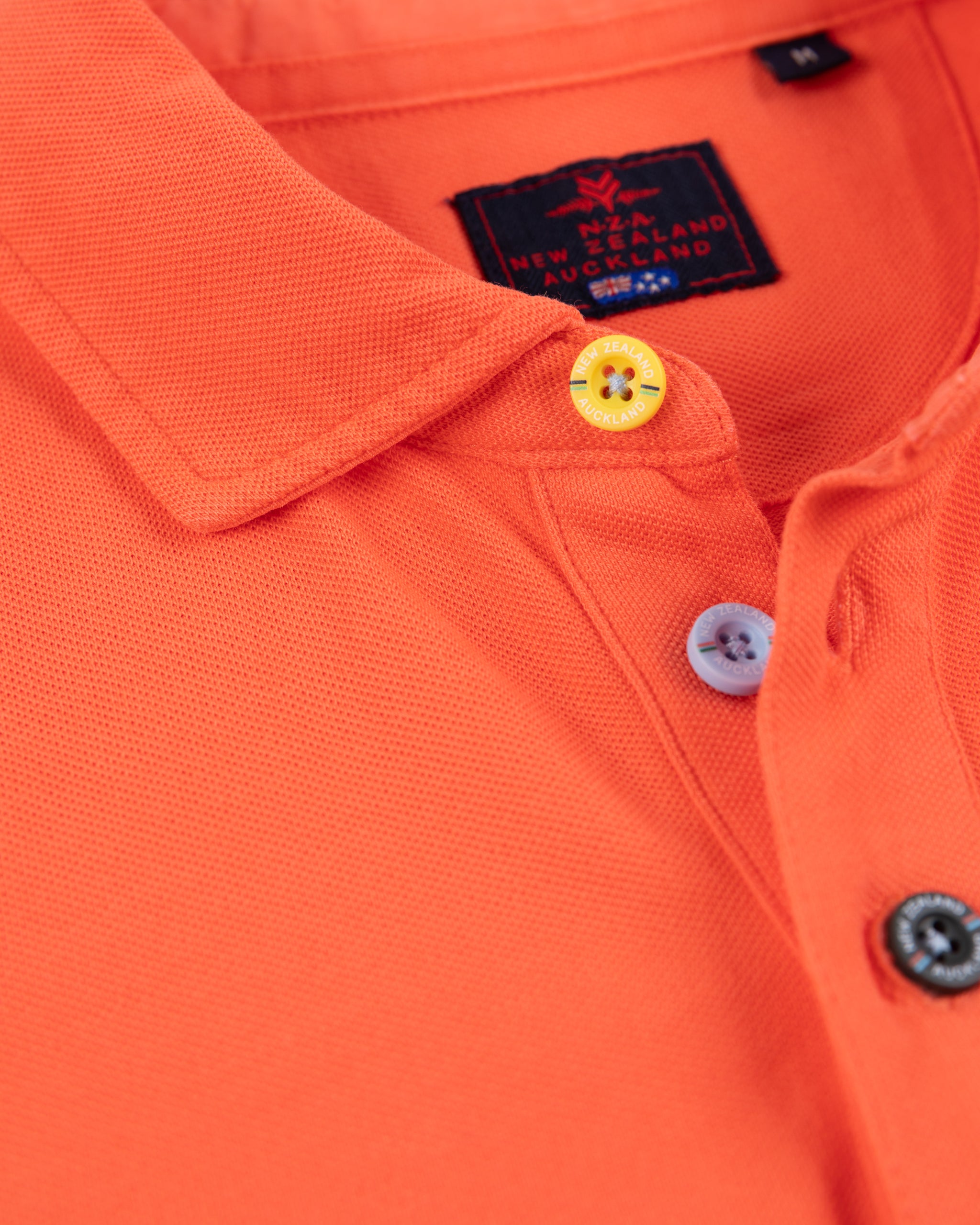 NZA Heritage polo shirt - Burned Orange NZA Heritage polo shirt - Burned Orange