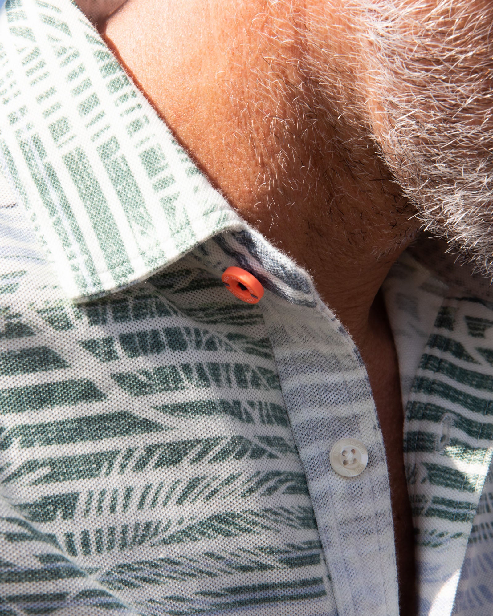 Overhemd met korte mouwen en bloemenprint legergroen - High Summer Army Overhemd met korte mouwen en bloemenprint legergroen - High Summer Army