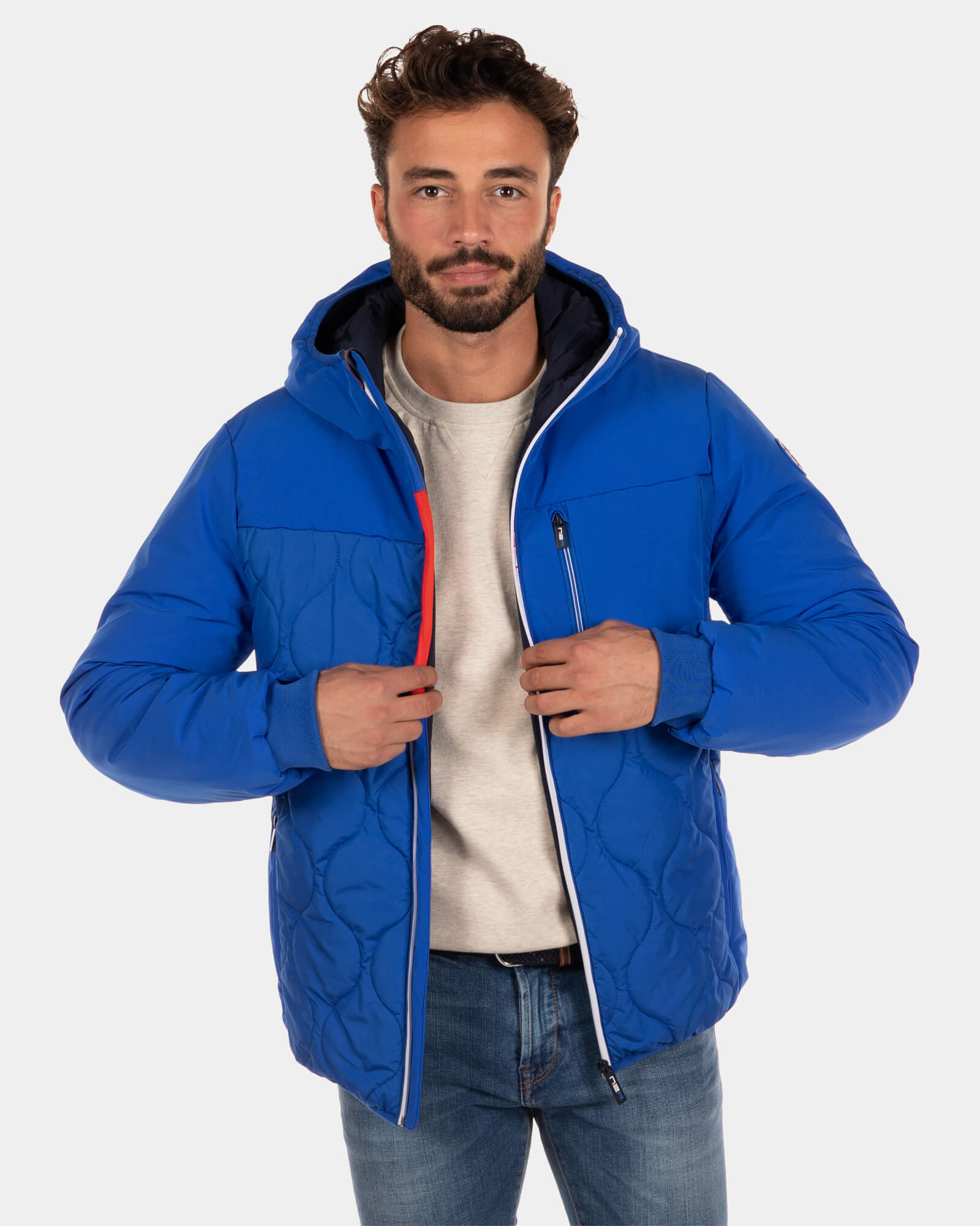 Technical snow jacket Lower Birch - Blizzard Blue Technical snow jacket Lower Birch - Blizzard Blue