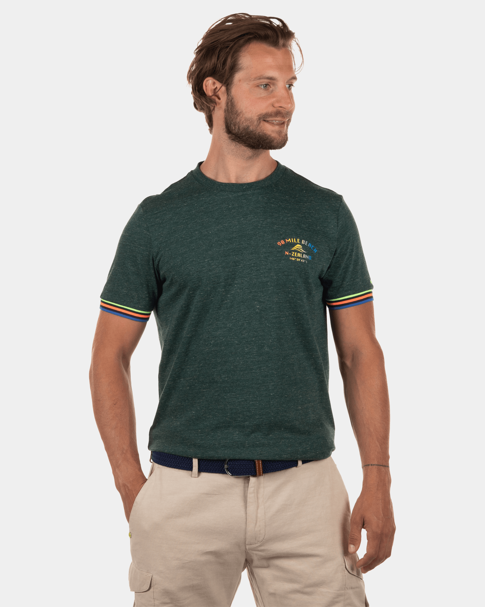Kohangapiripiri sporty t-shirt - Lead Green Kohangapiripiri sporty t-shirt - Lead Green