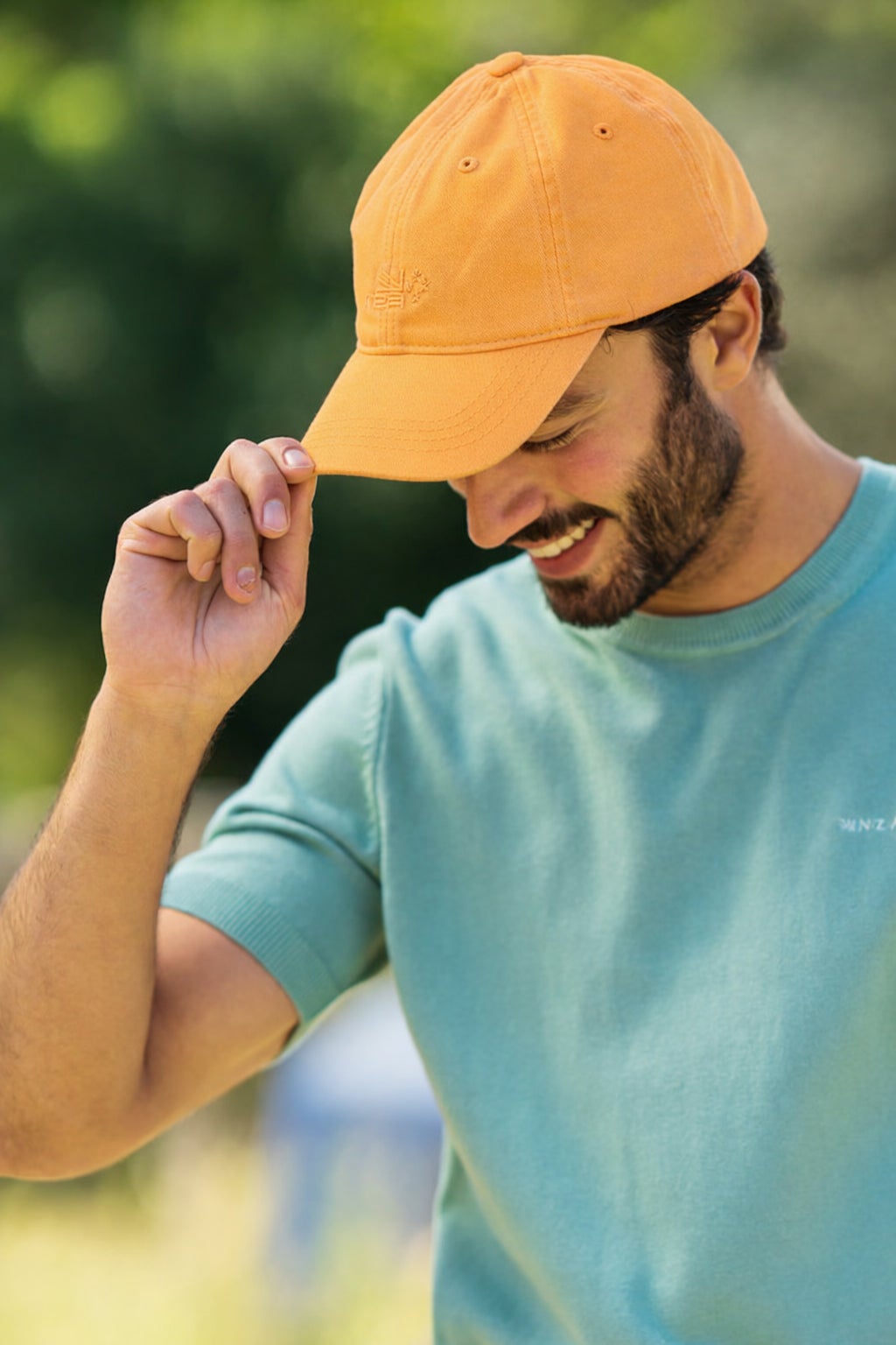 Orange cotton cap Orange cotton cap