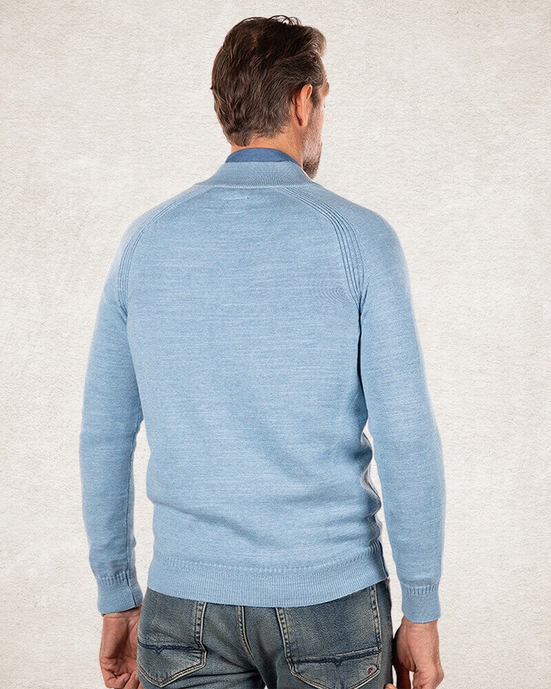 Cárdigan de algodón de color liso Cárdigan de algodón de color liso