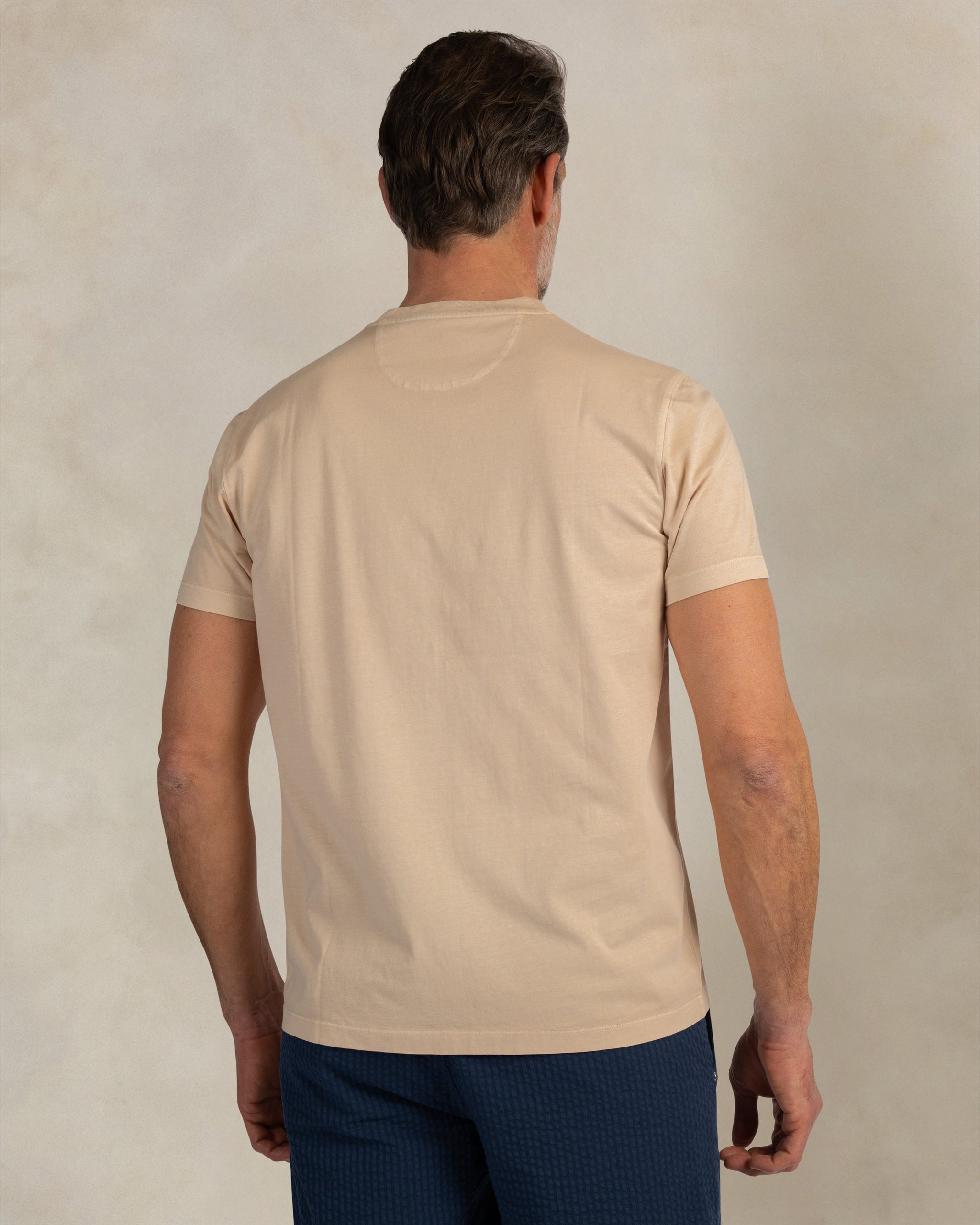 Ecru cotton t-shirt Ecru cotton t-shirt