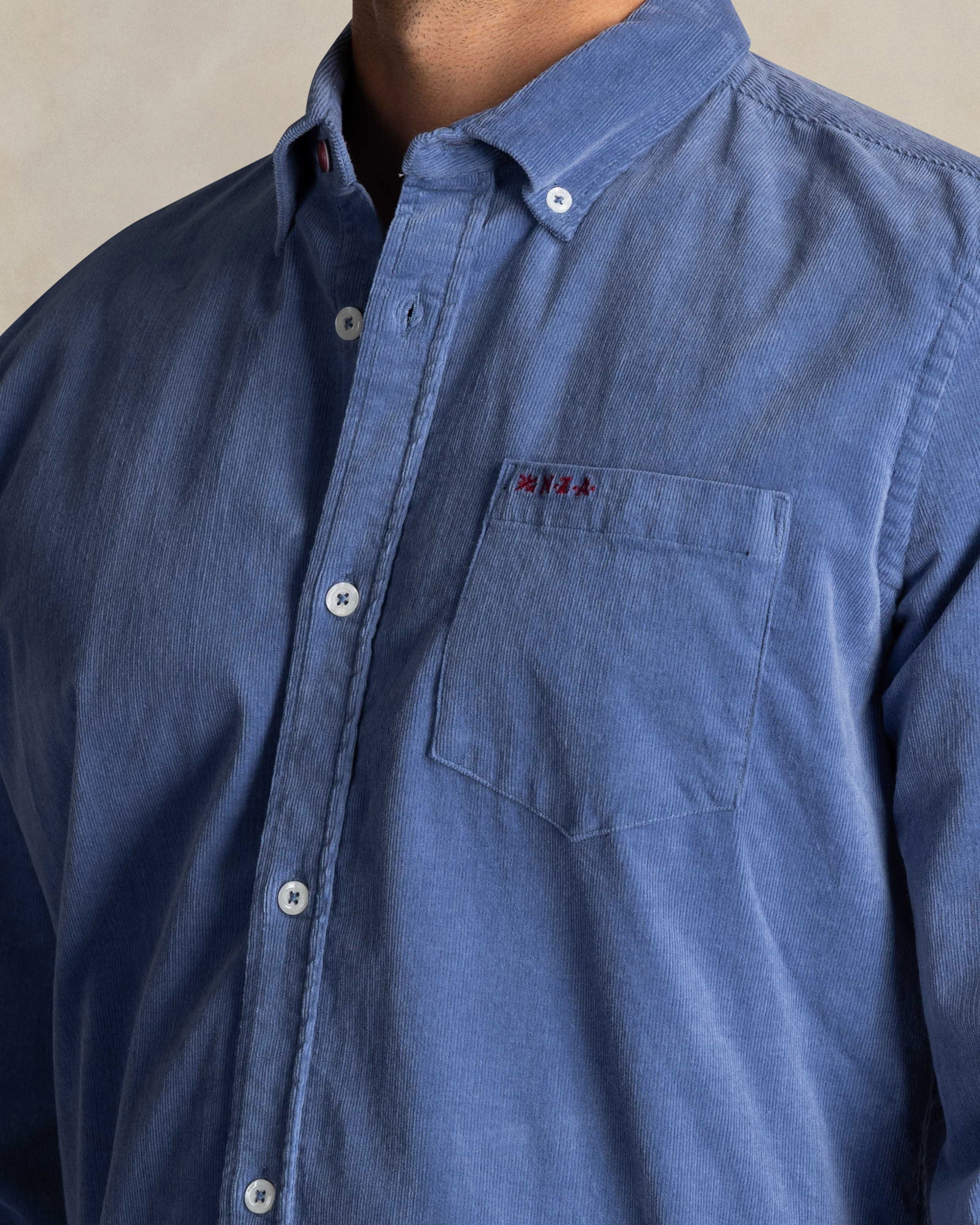 Light blue corduroy shirt Light blue corduroy shirt