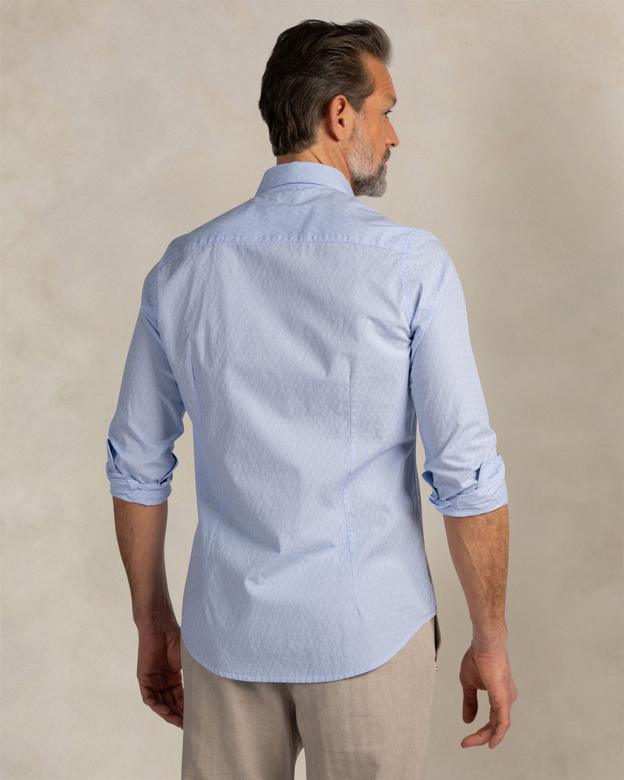 Light blue printed shirt Light blue printed shirt
