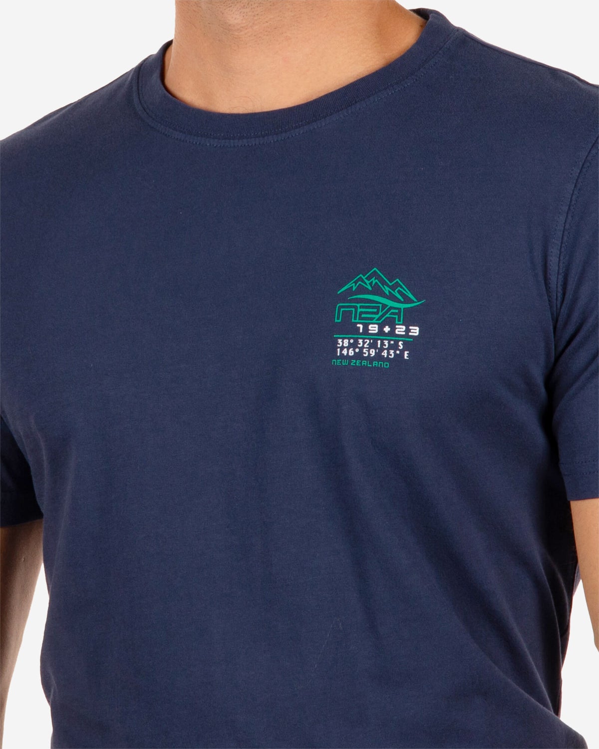 Katoenen t-shirt Broadwood - Reef Navy