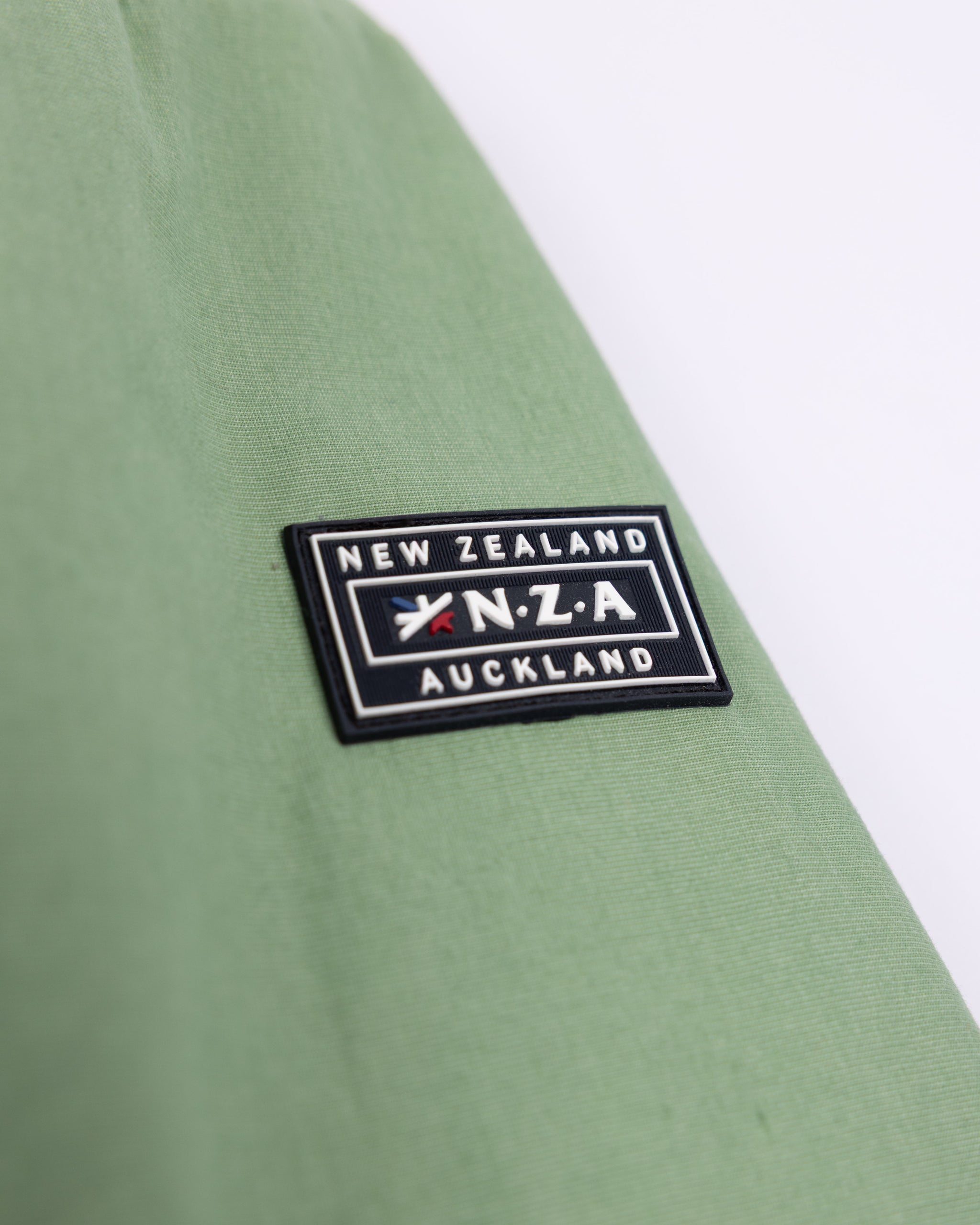 Green cotton bomber Green cotton bomber