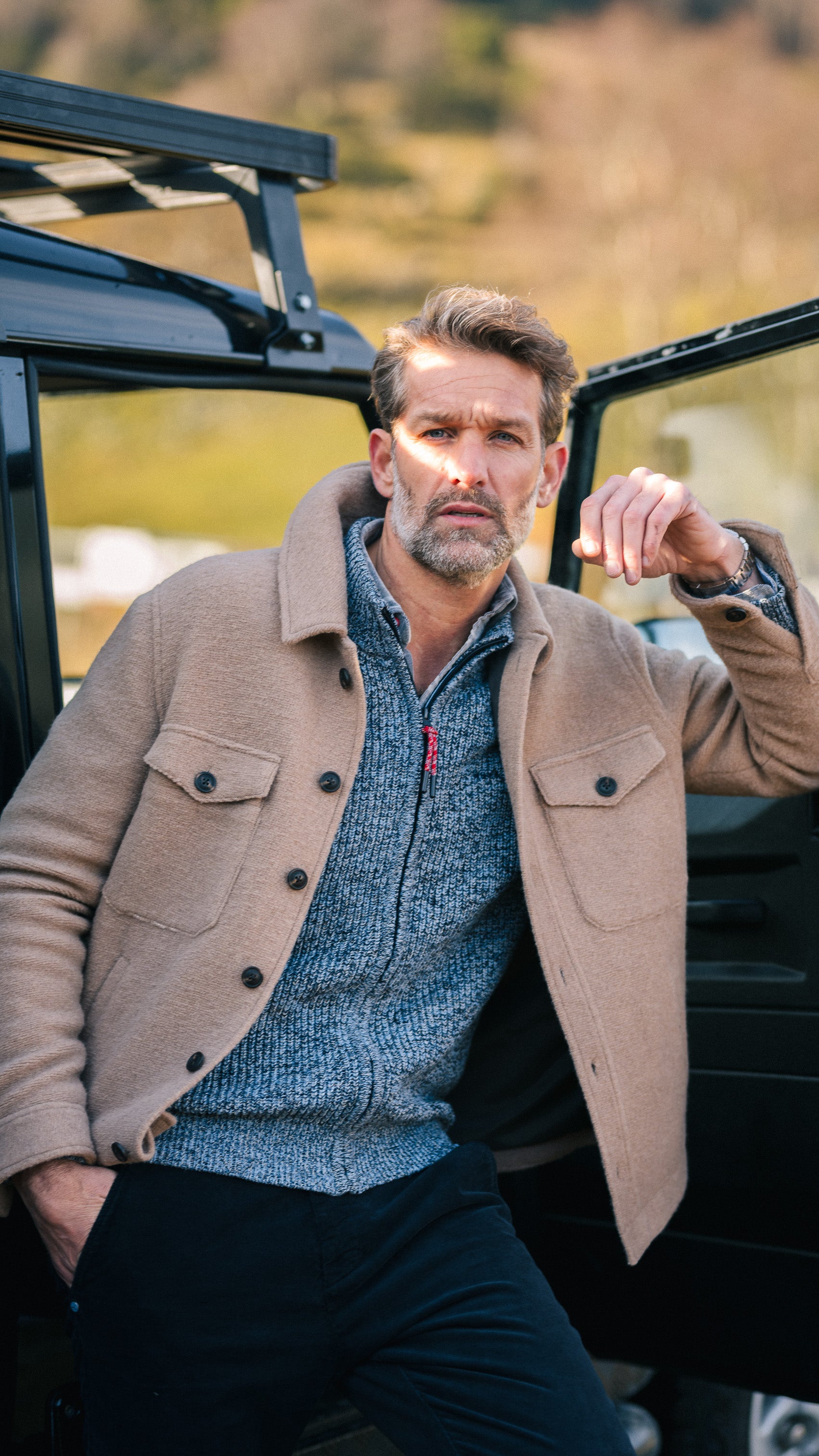 Light brown short wool coat - Chestnut Light brown short wool coat - Chestnut