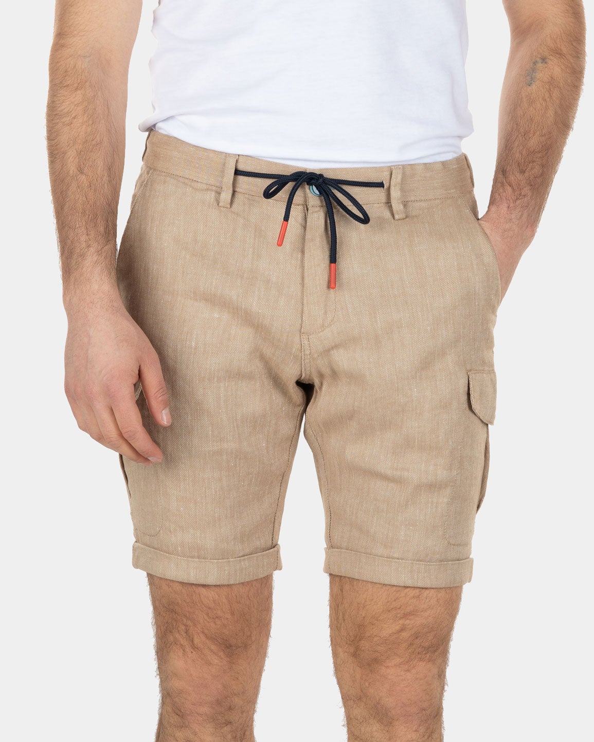 Cargo-Shorts aus Baumwolle Cargo-Shorts aus Baumwolle