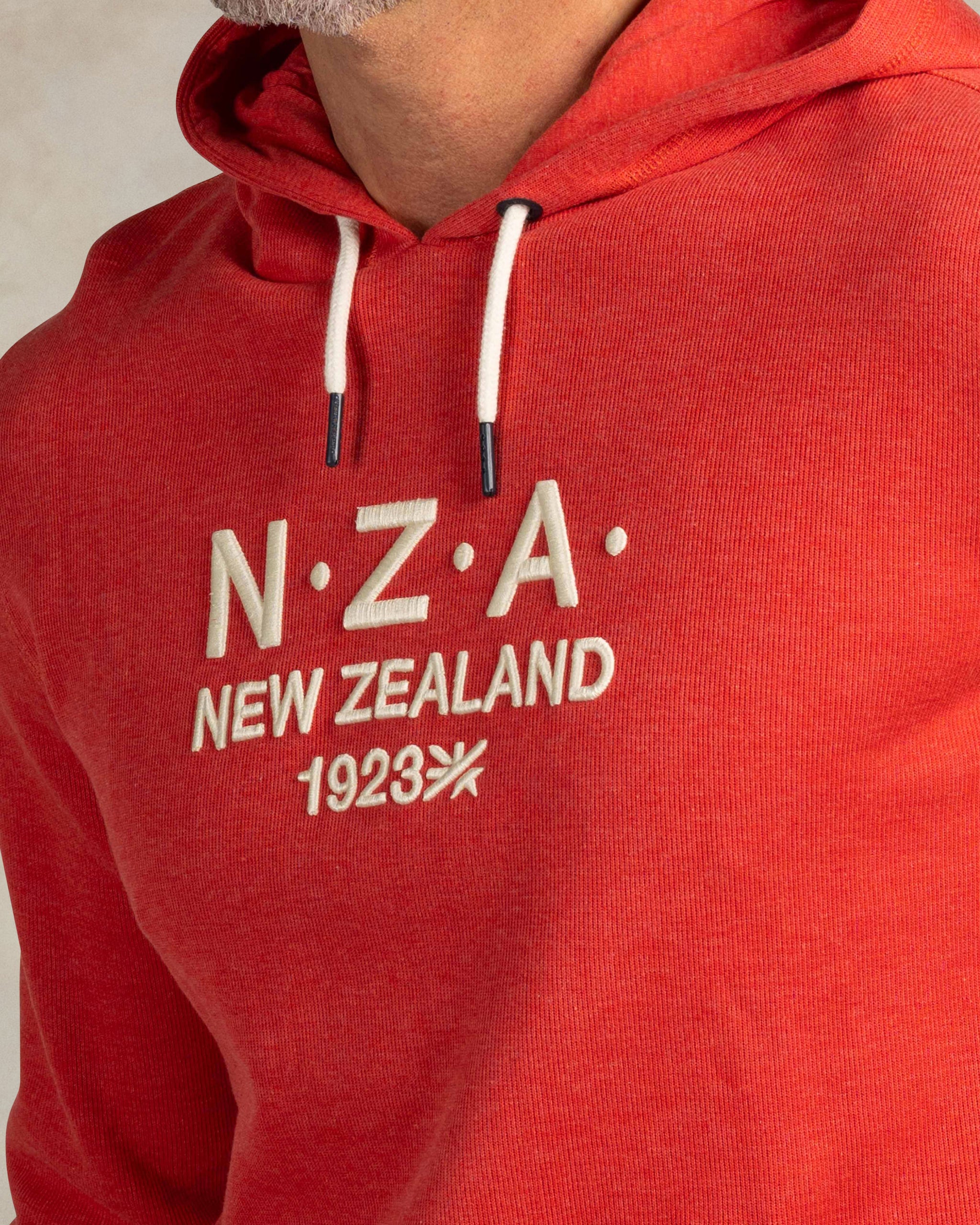 Rode katoenen hoodie Rode katoenen hoodie