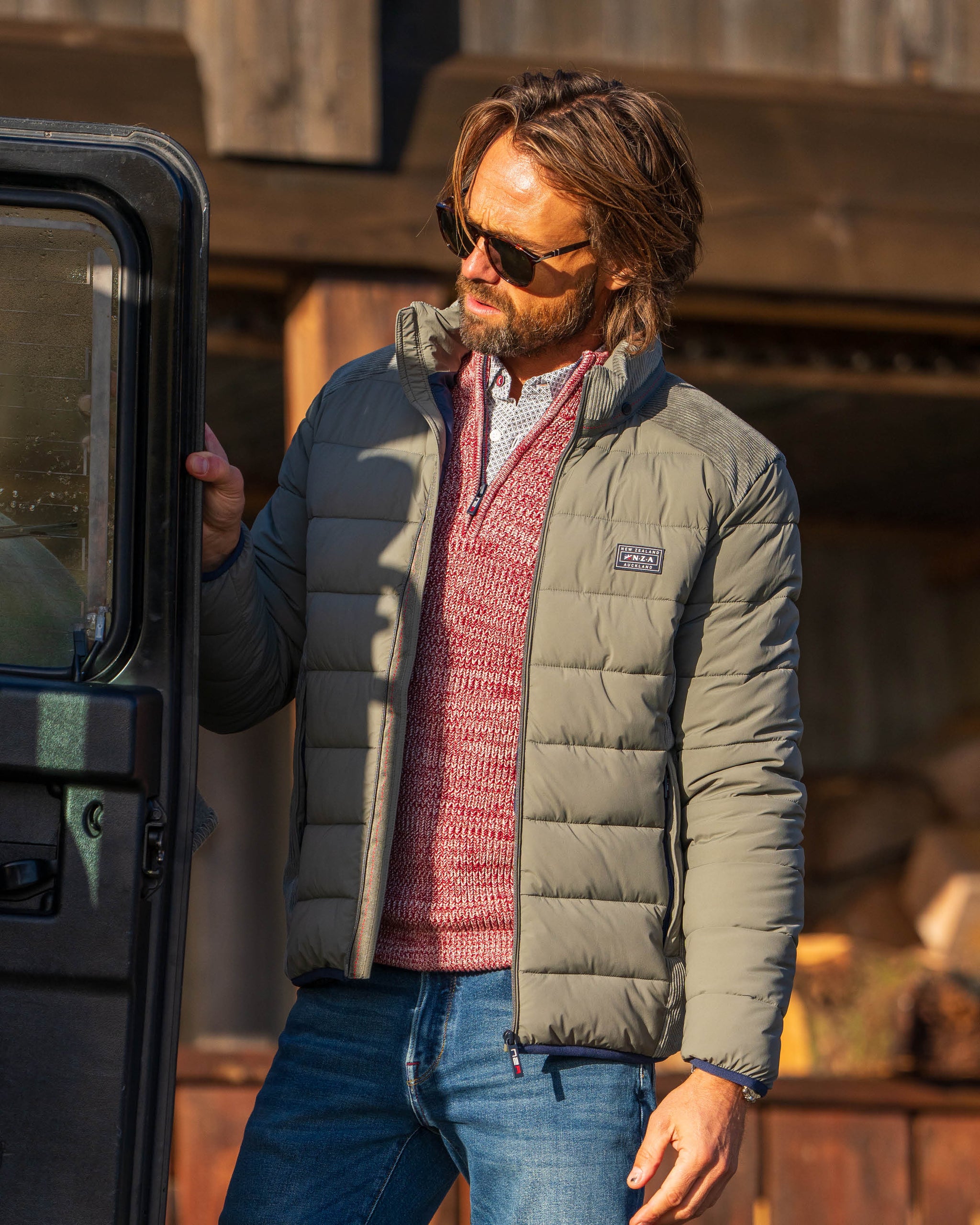 Green jacket Green jacket