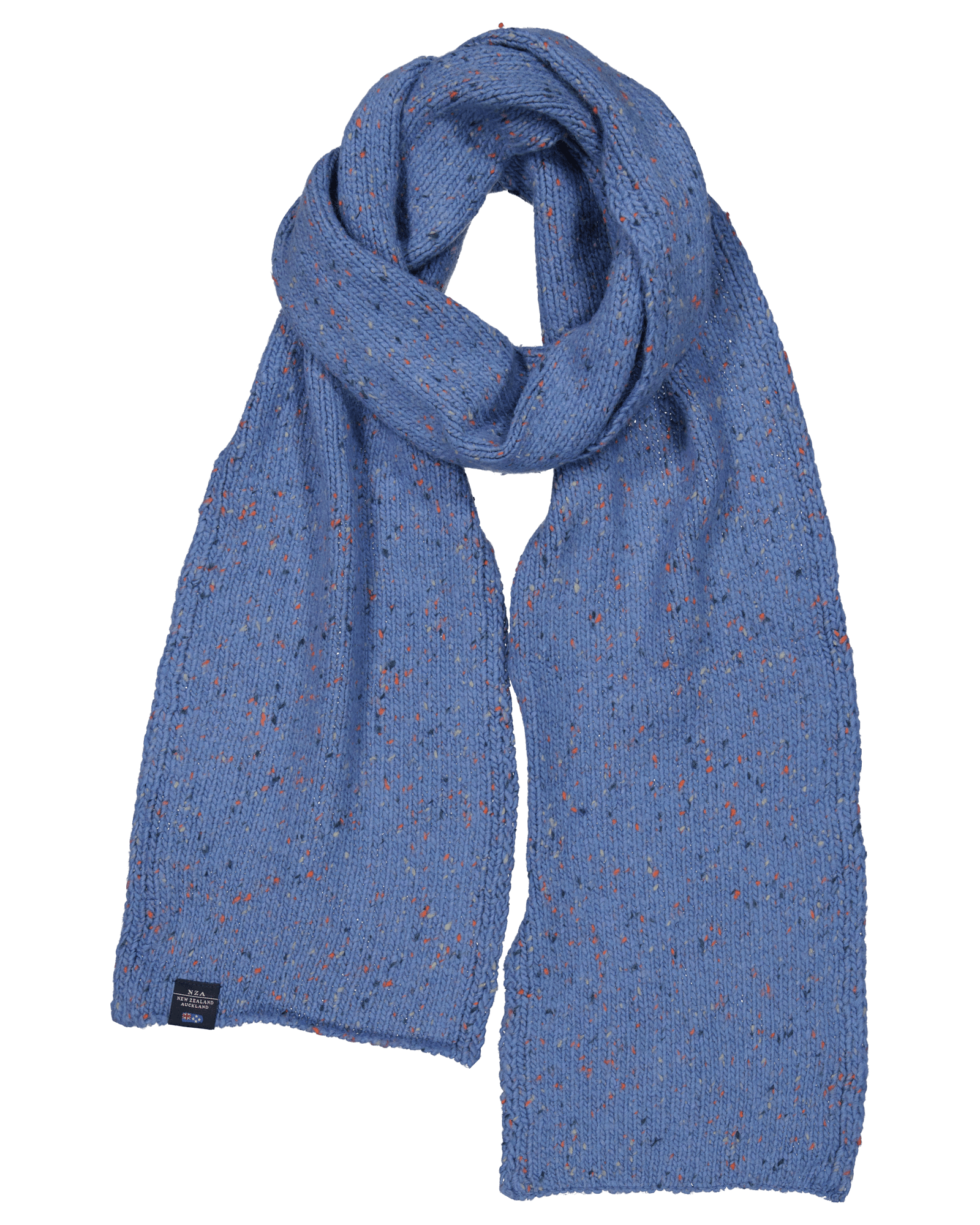 Einfach gestrickter Schal - Cloudy Blue Einfach gestrickter Schal - Cloudy Blue